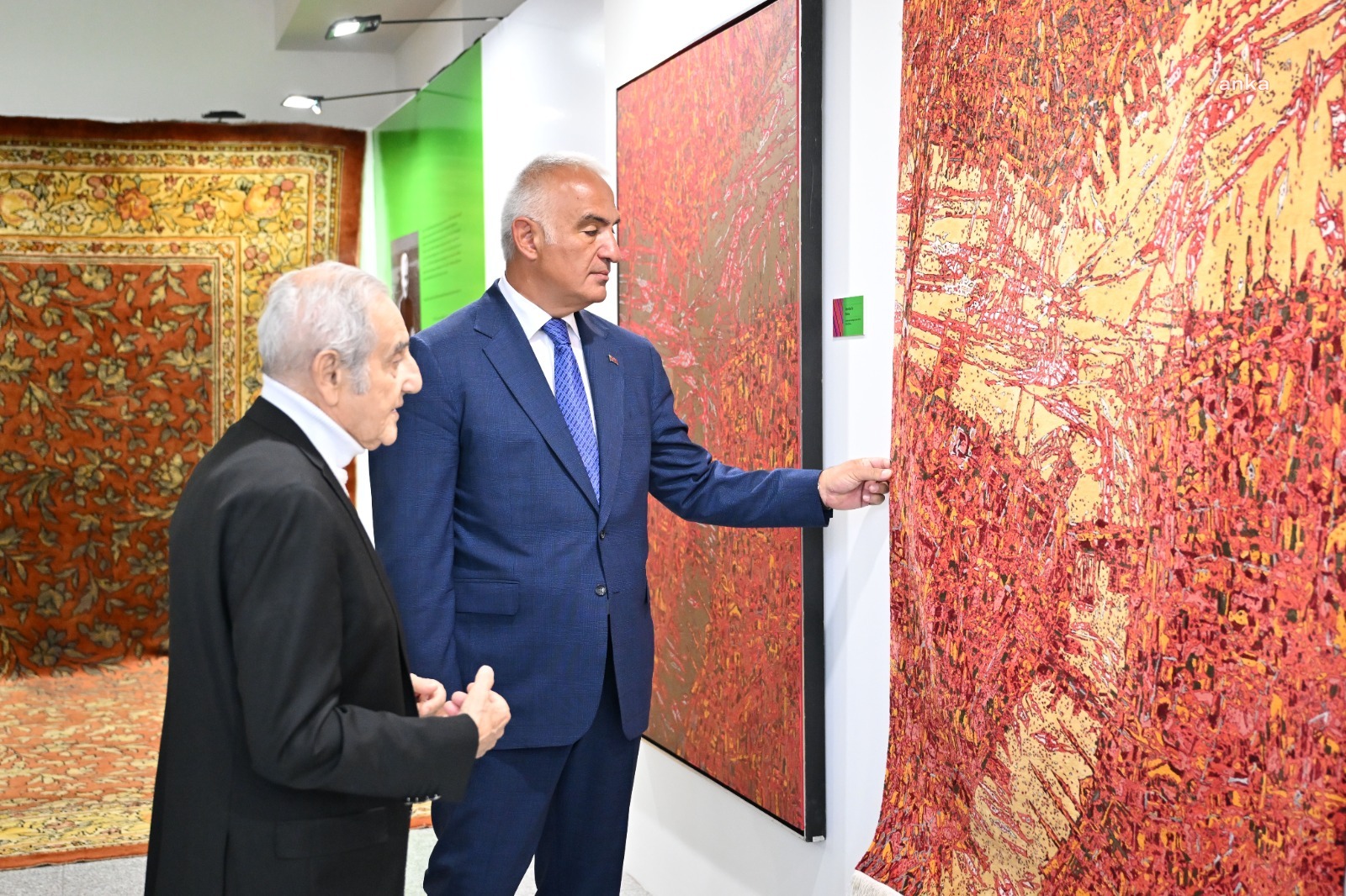 "Asya'dan Anadolu'ya Türk El Halısı Sergisi" açıldı