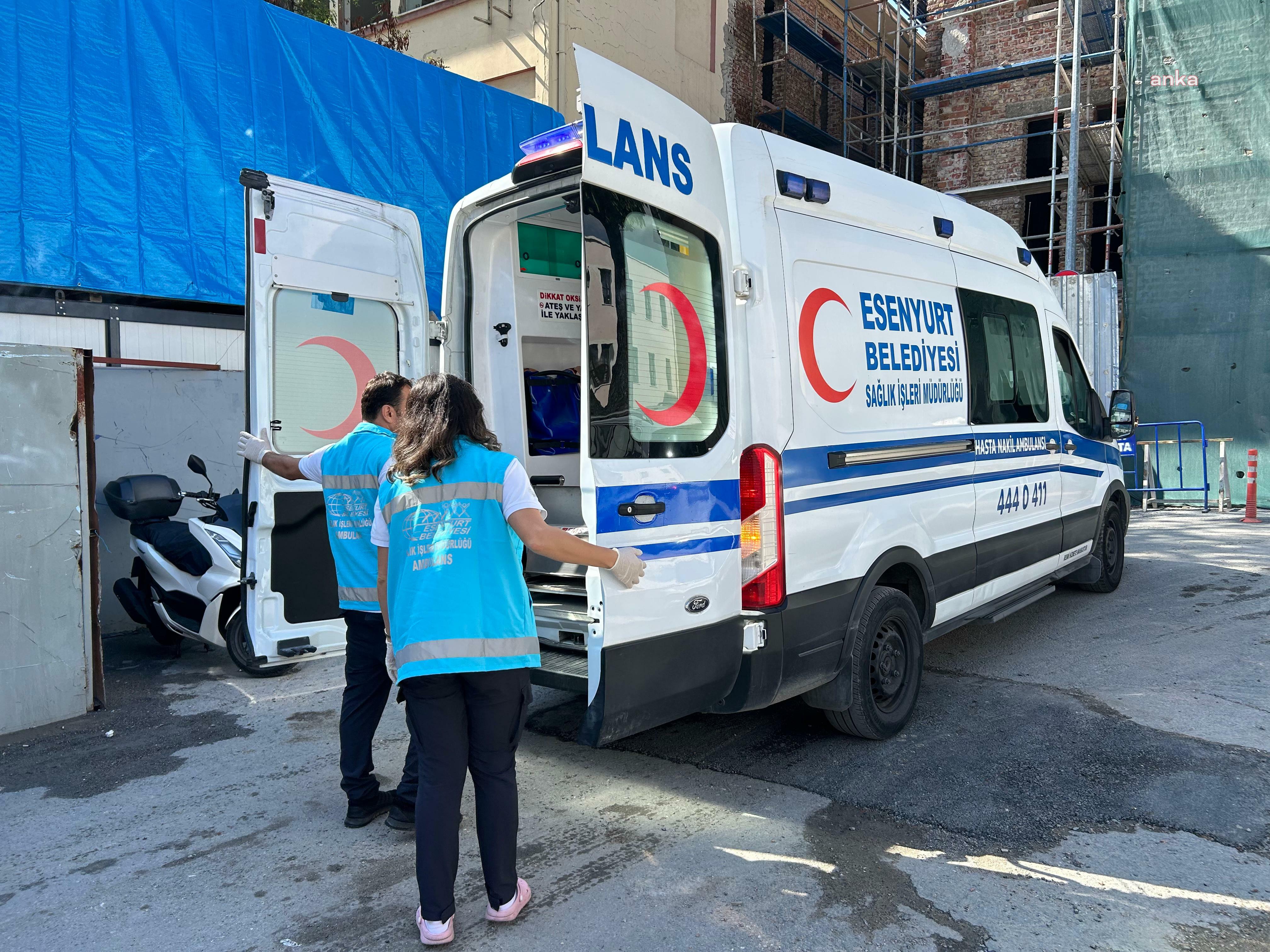 Esenyurt’ta "Evde Sağlık" ve Hasta Nakil Ambulansı hizmetleri devam ediyor