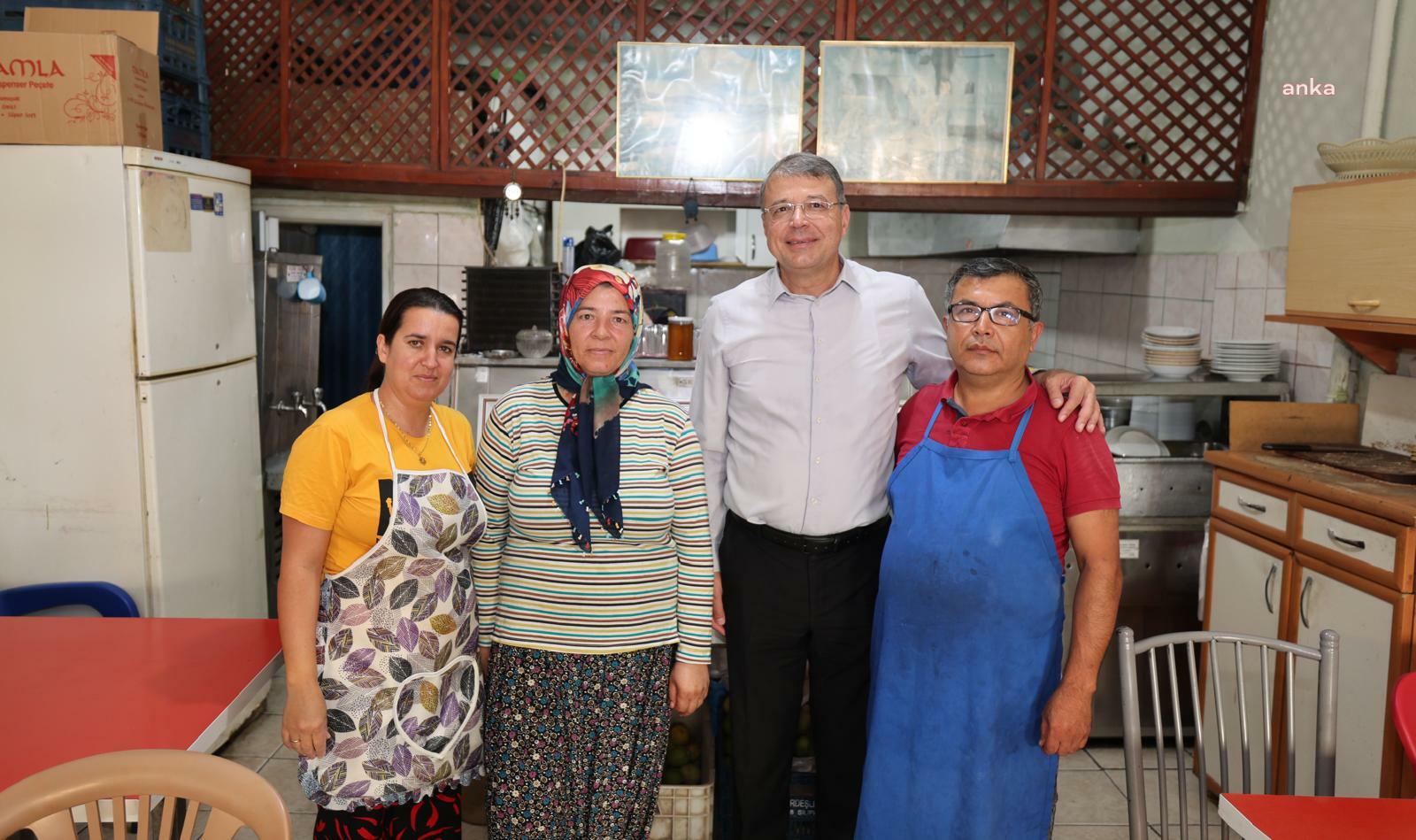 Silifke Belediye Başkanı Turgut, esnafı dinlemeye devam ediyor