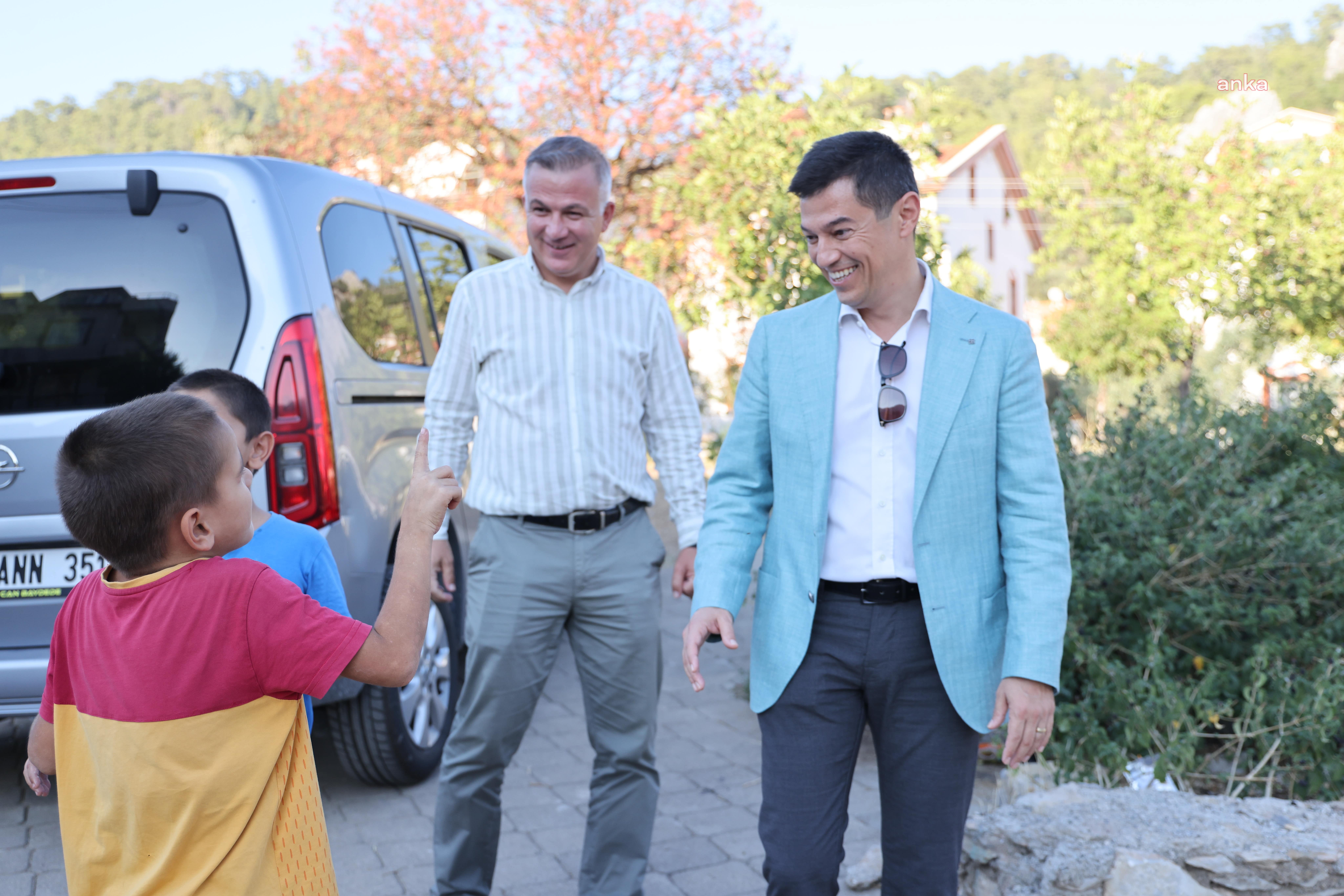Marmaris Belediye Başkanı Ünlü’den Camiavlu Mahallesi’nde inceleme