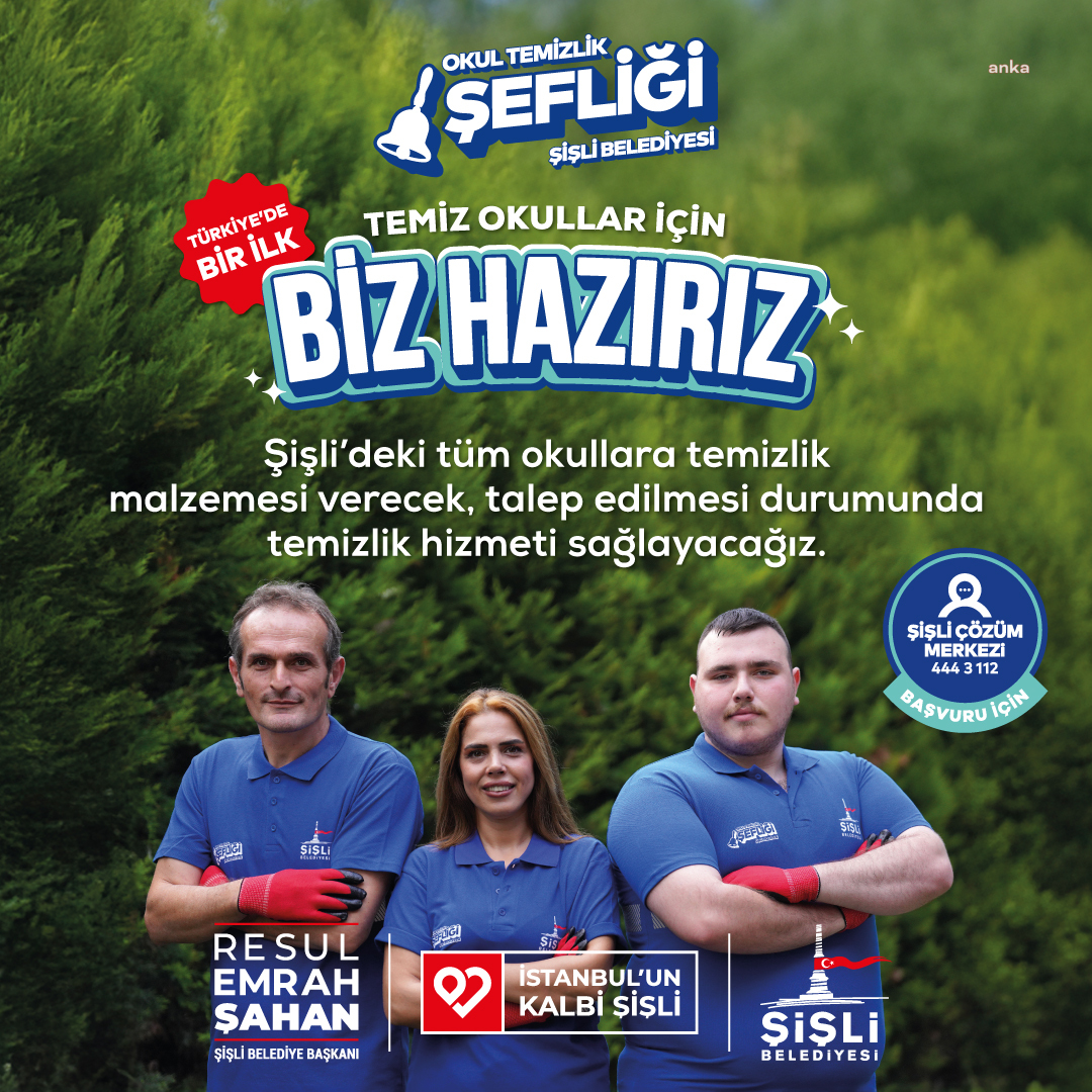 Şişli Belediyesi, ilçedeki okullara temizlik malzemesi dağıtmaya başladı