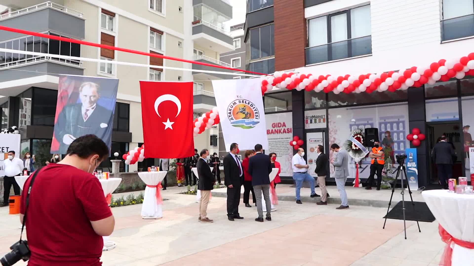 ATAKUM BELEDİYESİ'NDEN ATAMARKET'E COŞKULU AÇILIŞ