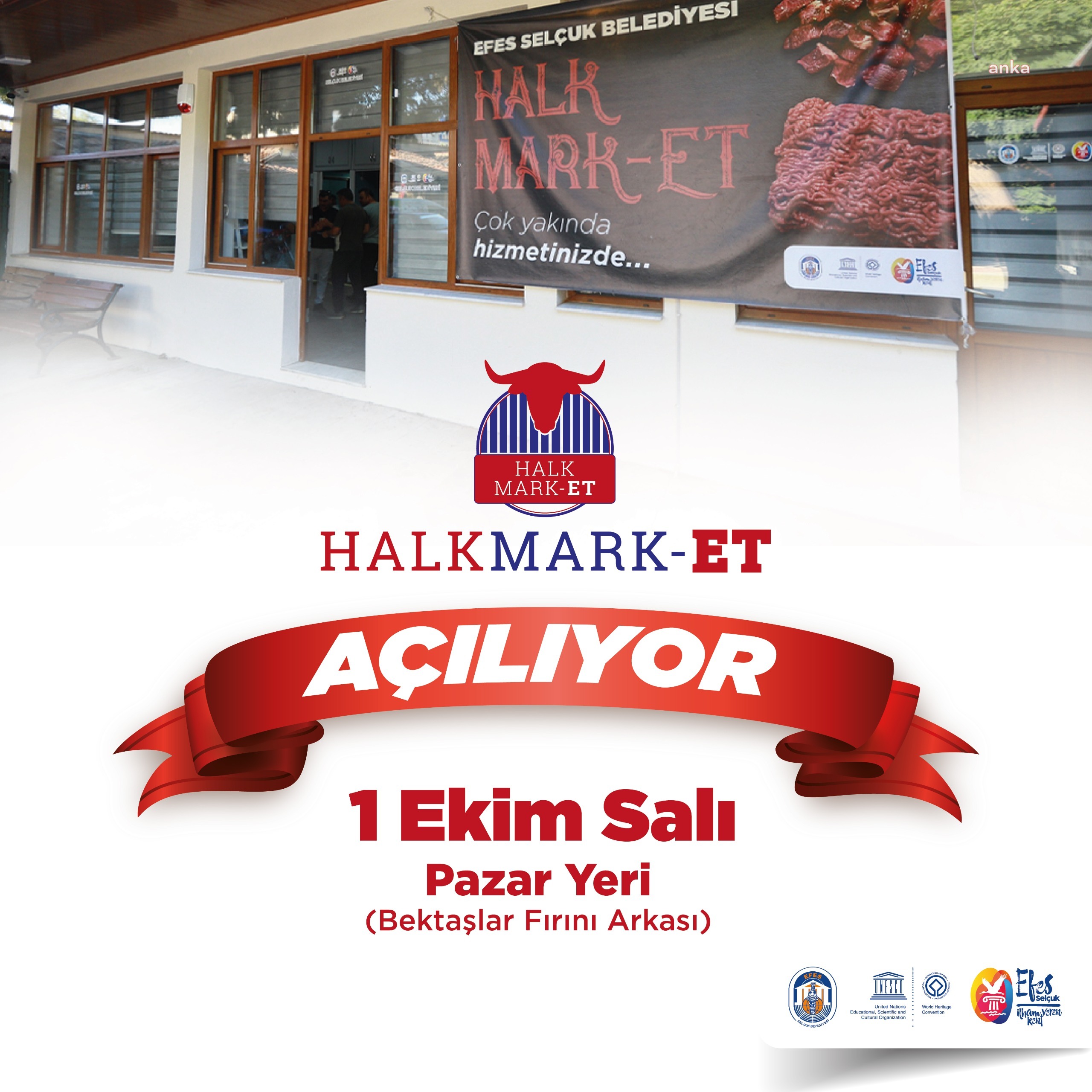 İzmir Selçuk’ta Halk Mark-ET, 1 Ekim’de açılacak