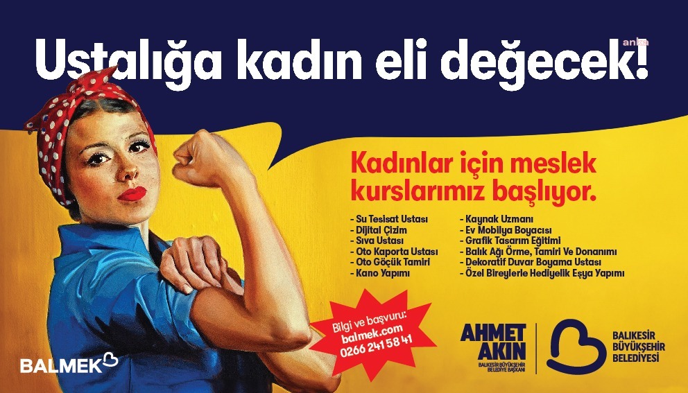 Balıkesir'de BALMEK kursları, sanayide kadın istihdamını artıracak