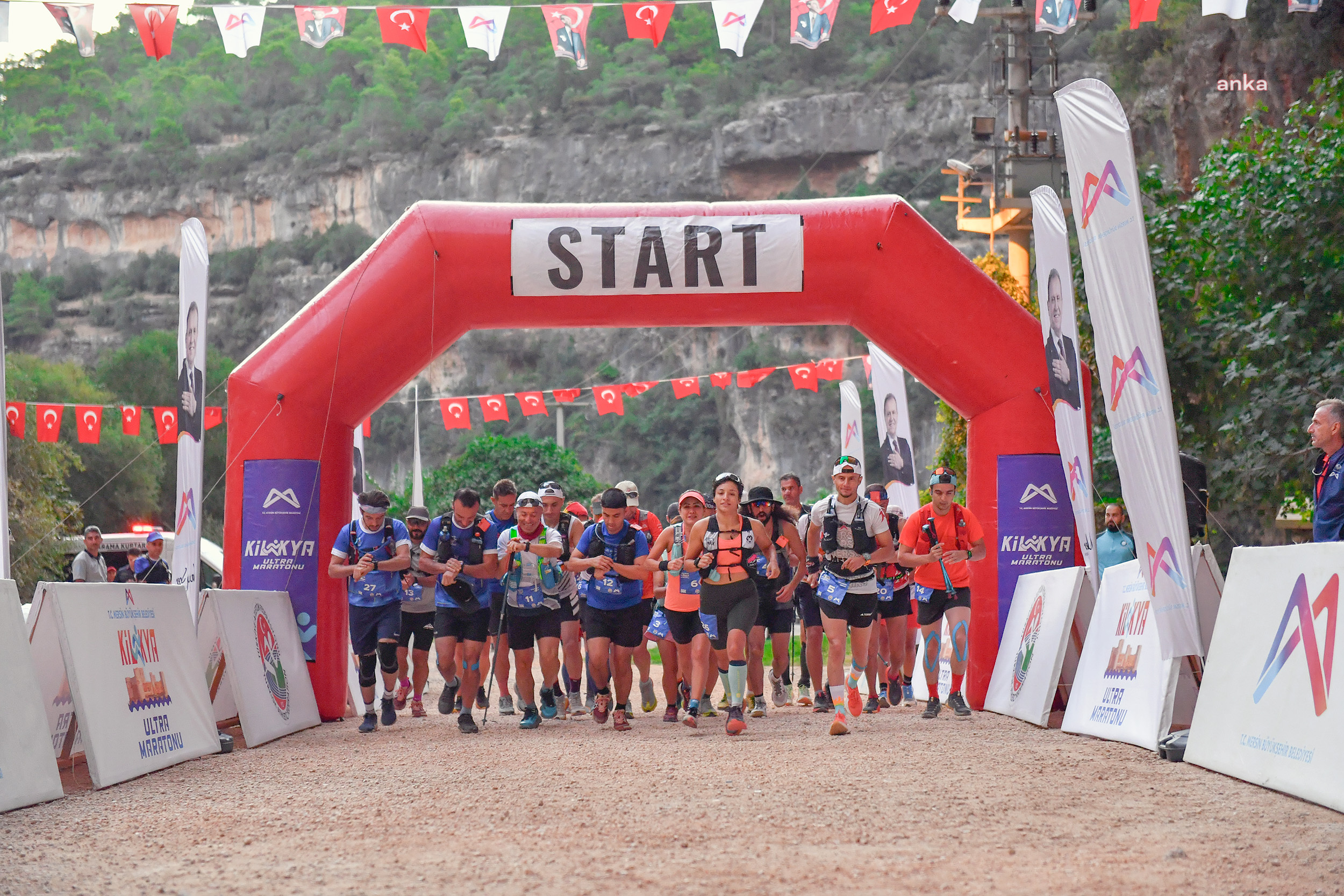 Mersin Büyükşehir Belediyesi tarafından düzenlenen 'Uluslararası Kilikya Ultra Maratonu' sona erdi