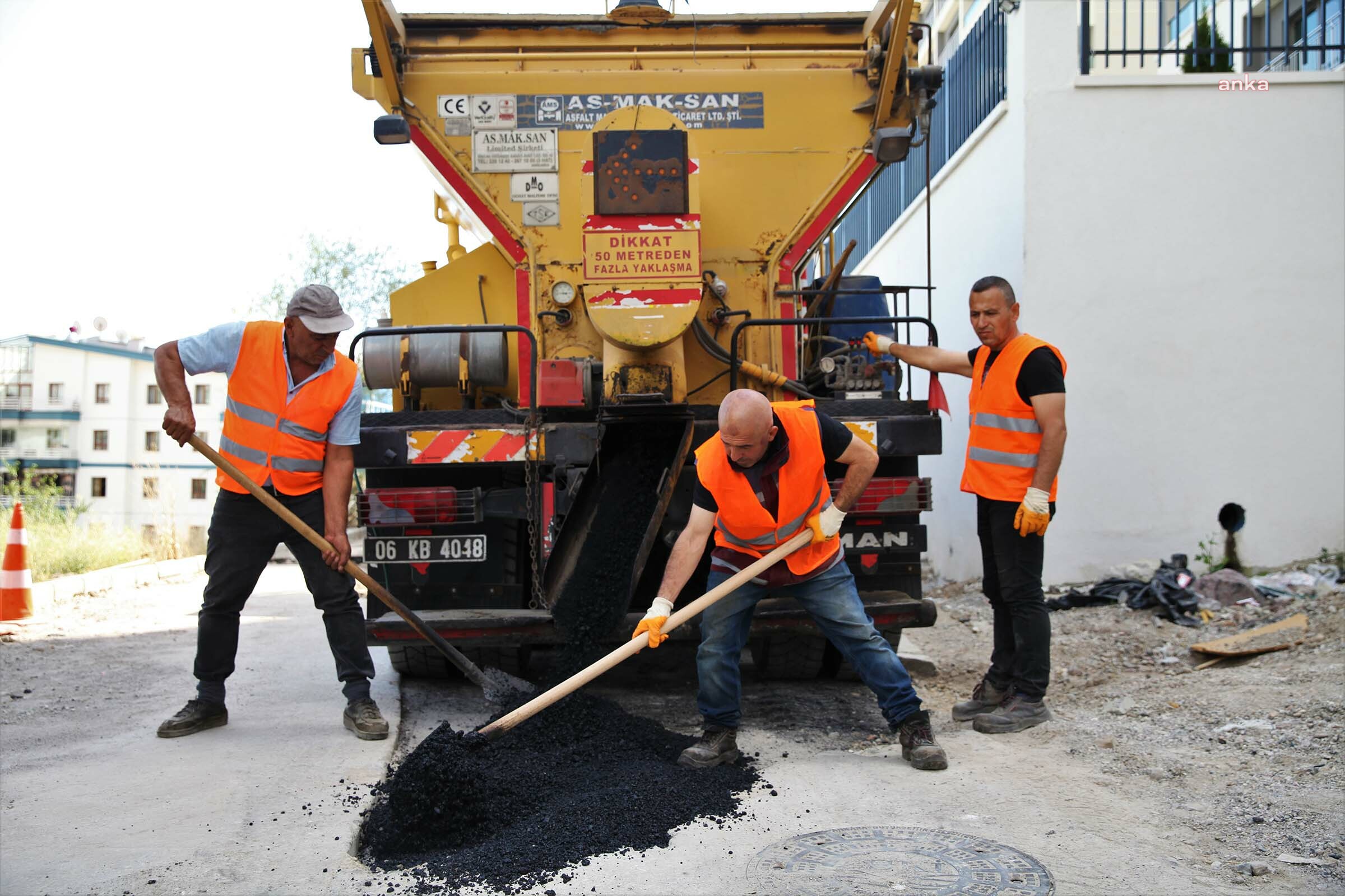 Keçiören'de altyapı çalışmaları devam ediyor