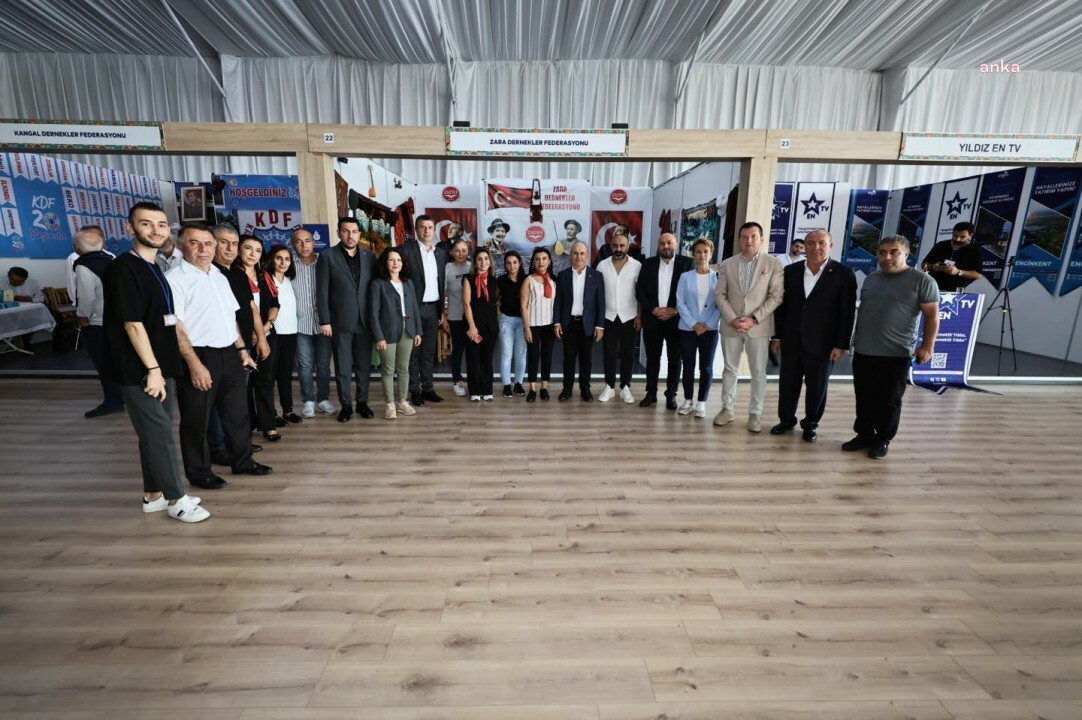 Silivri Belediye Başkanı Bora Balcıoğlu, Sivas Kültür Buluşmaları'na katıldı