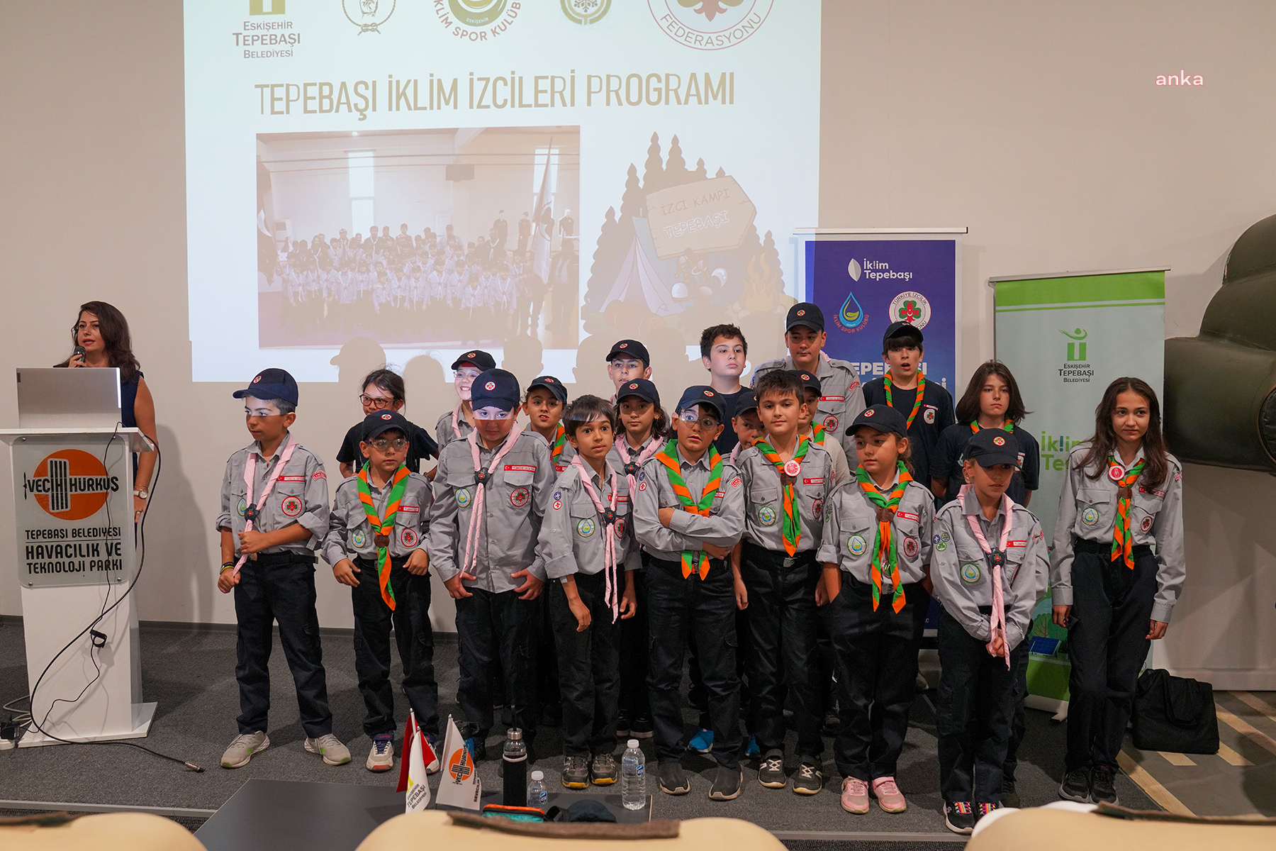 Tepebaşı Belediyesi tarafından düzenlenen 'İklim İzcileri Kış Programı' başladı