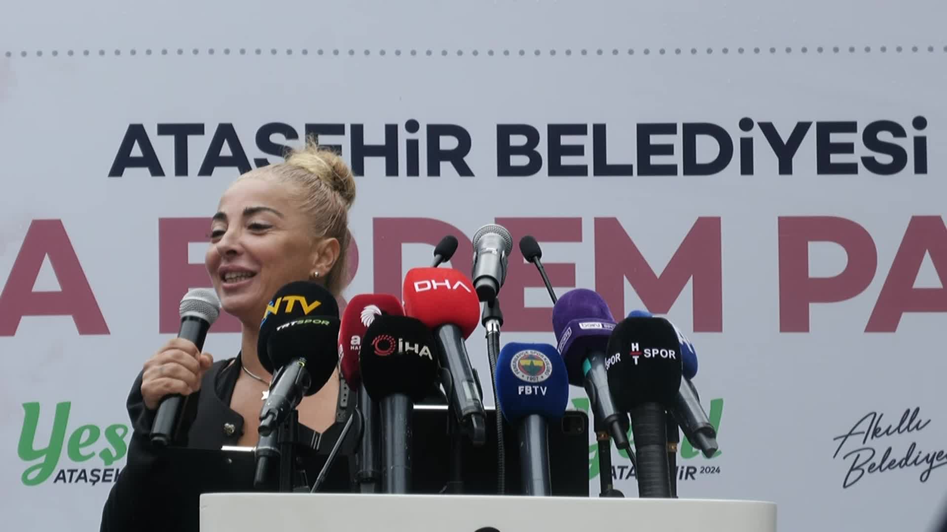 Milli voleybolcu Eda Erdem adına Ataşehir’de park açıldı... Erdem: “Benim için tarif edilemez bir gurur kaynağı”