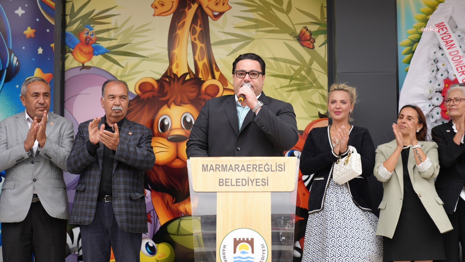 Marmaraereğlisi Belediye Başkanı Bozkurter, Türkan Saylan Okul Öncesi Eğitim ve Etüt Merkezi'nin açılışına katıldı