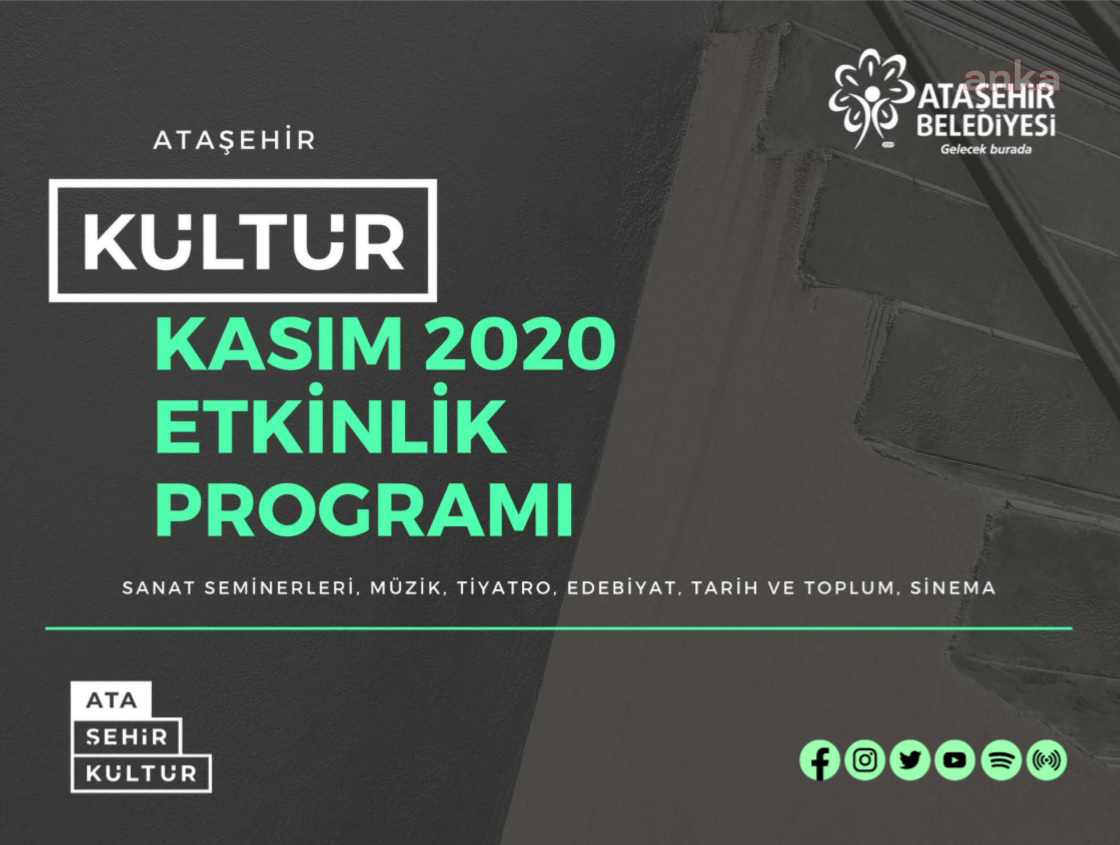 ATAŞEHİR'DE KÜLTÜR-SANAT KASIM'DA DA TÜM HIZIYLA DEVAM EDECEK