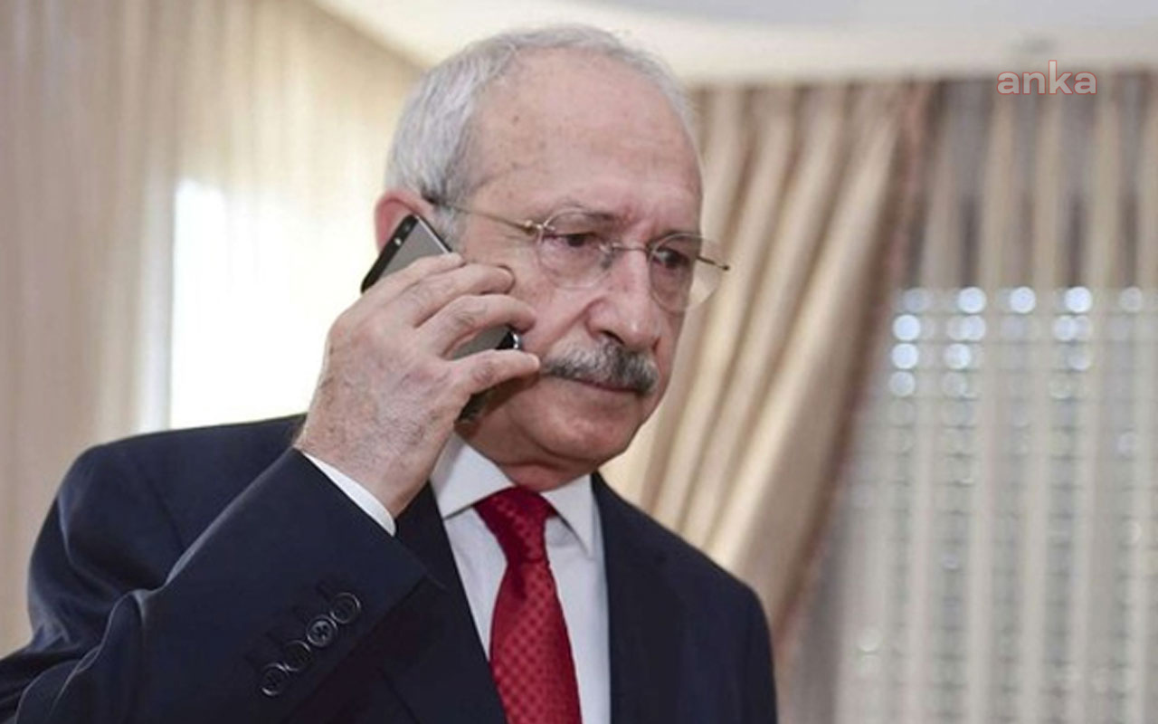 CHP LİDERİ KILIÇDAROĞLU’NDAN BERNA YILMAZ'A BAŞSAĞLIĞI TELEFONU