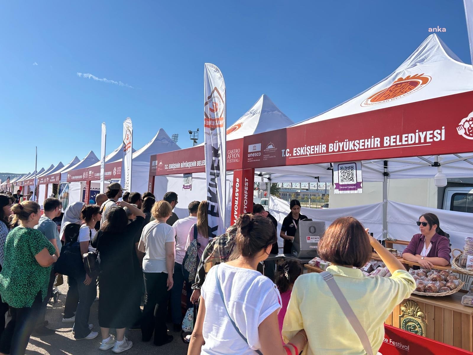 Eskişehir Büyükşehir Belediyesi, 6'ncı Uluslararası Gastro Afyon Turizm ve Lezzet Festivali'ne katıldı