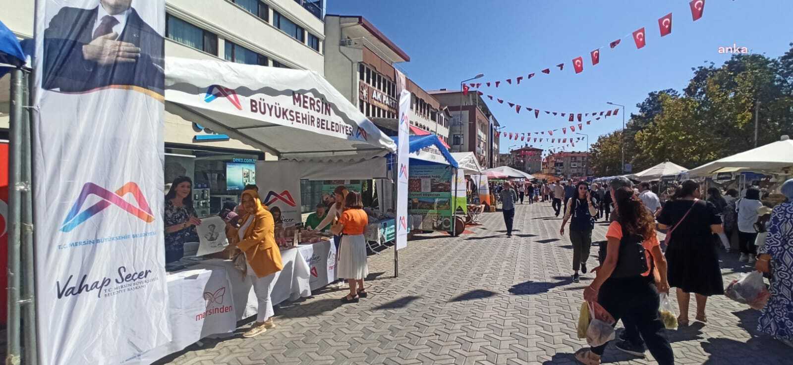 Mersin Büyükşehir Belediyesi, 27. Uluslararası Beypazarı Festivali'ne katıldı