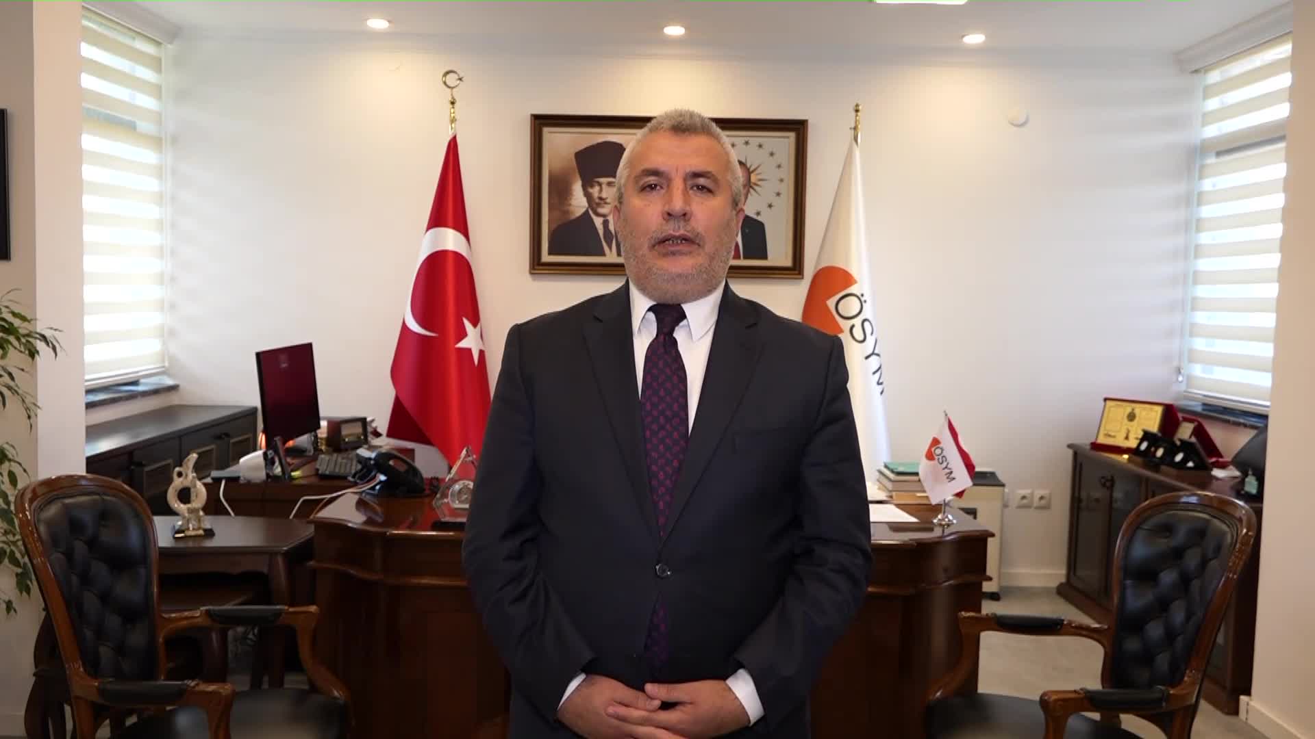 ÖSYM Başkanı Ersoy'dan ''Uluslararası Ölçme, Seçme ve Yerleştirme Sempozyumu'' açıklaması: ''Uygulamalar burada tartışılsın ve en verimli uygulama bu zeminde hayata geçsin istiyoruz''