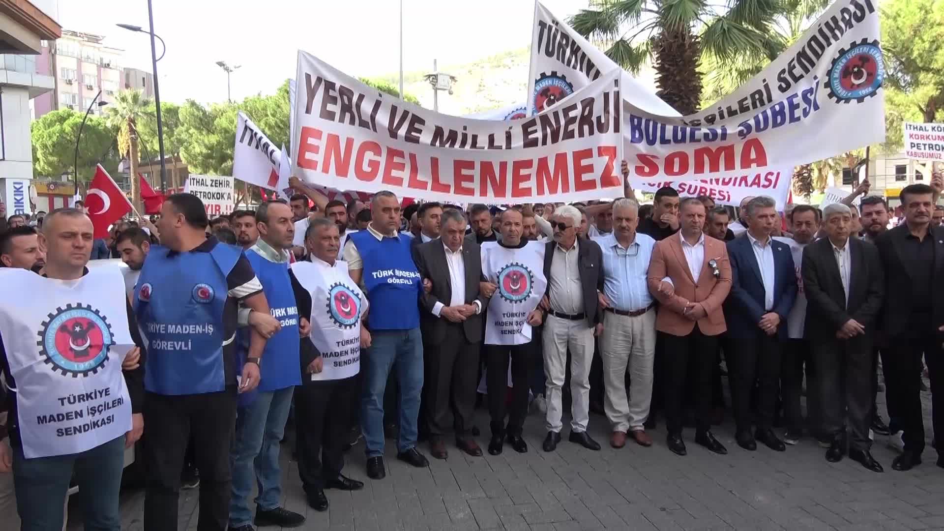 Somalı madencilerden ithal kömür tepkisi....Türkiye Maden İşçileri Sendikası Başkanı Akçul: "İthal kömürü durdurun"
