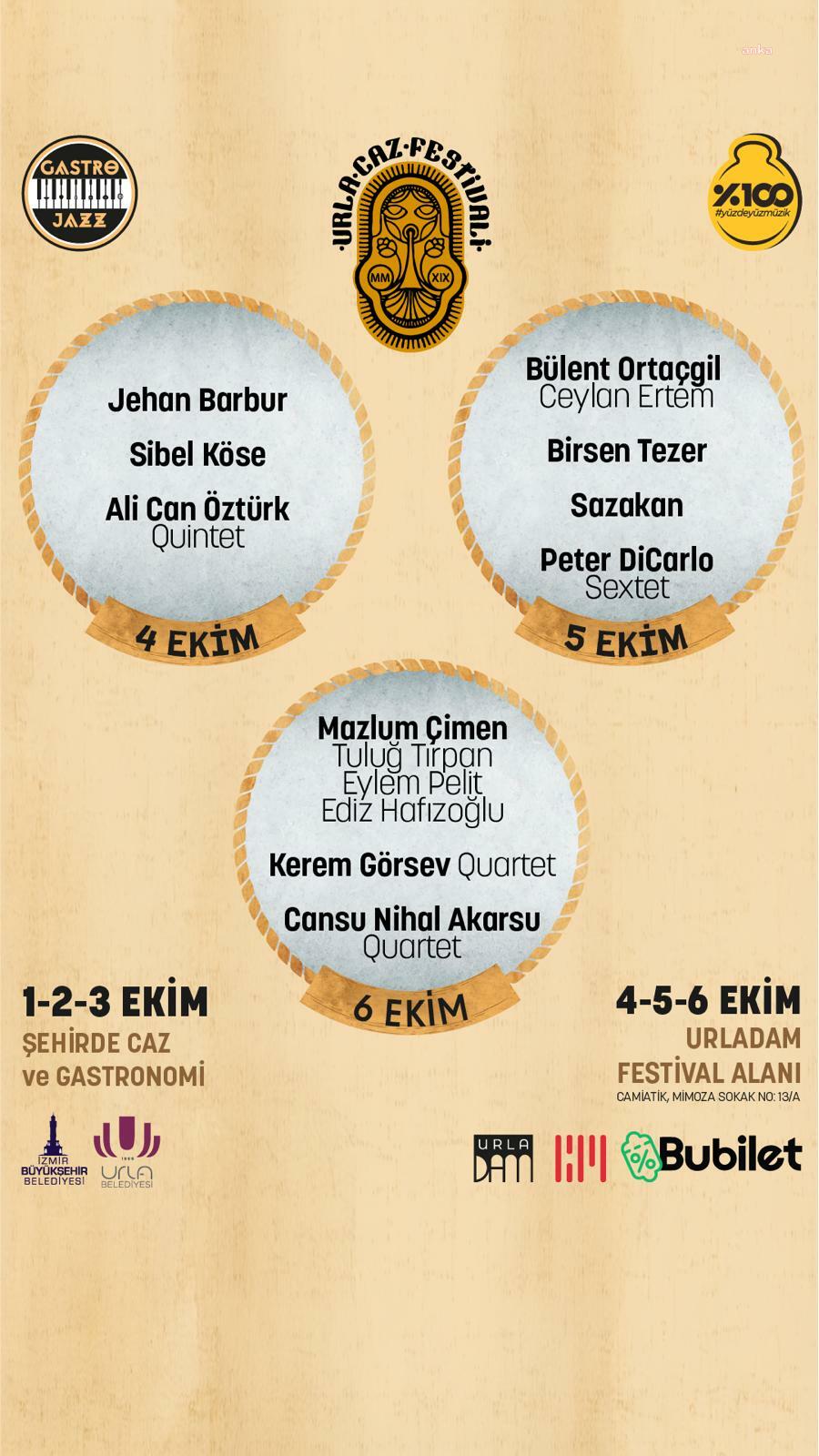 Cazın yıldızları, UrlaDam'da parlayacak
