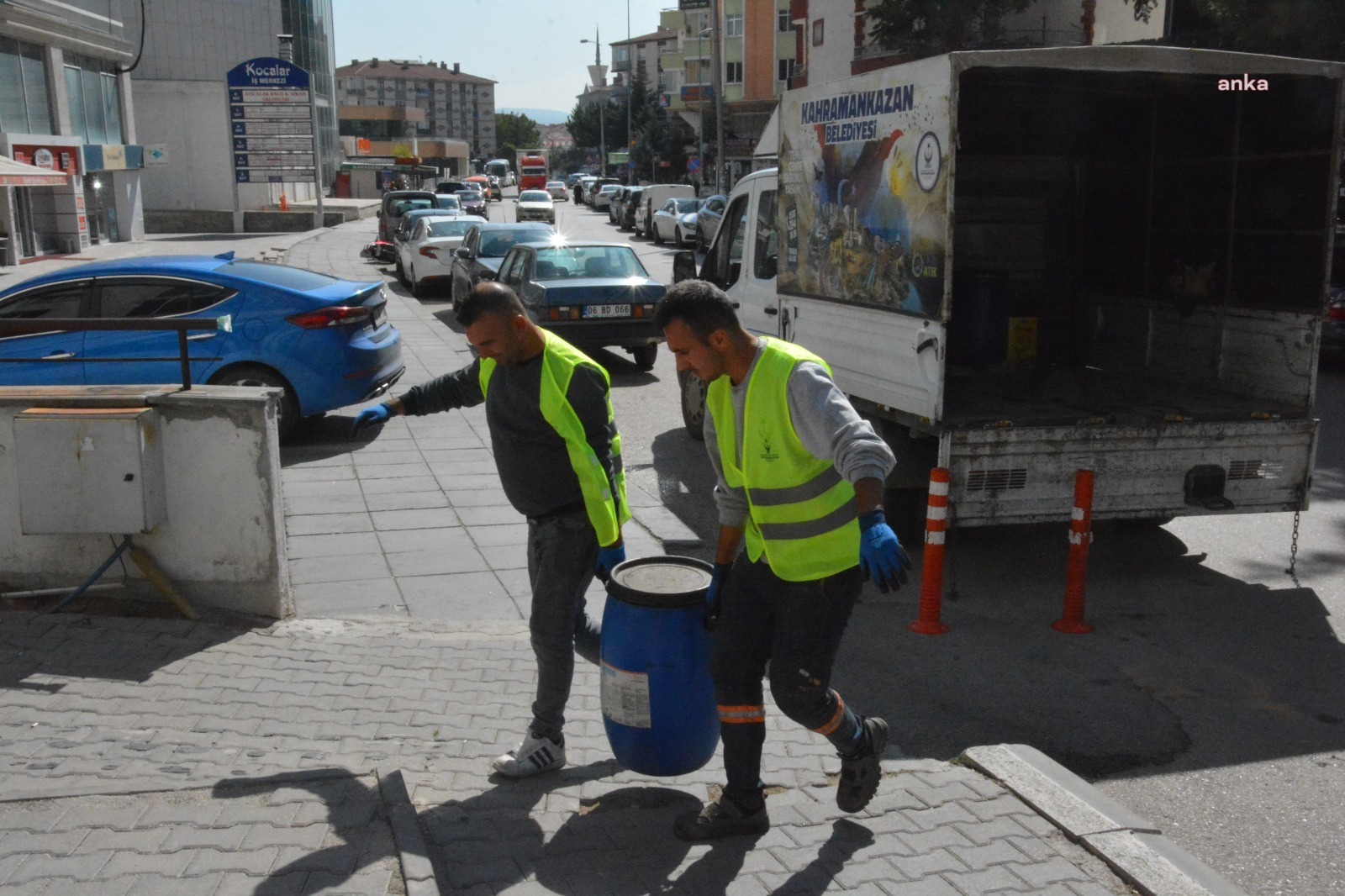 Kahramankazan Belediyesi Temizlik İşleri Müdürlüğü'nden yoğun mesai