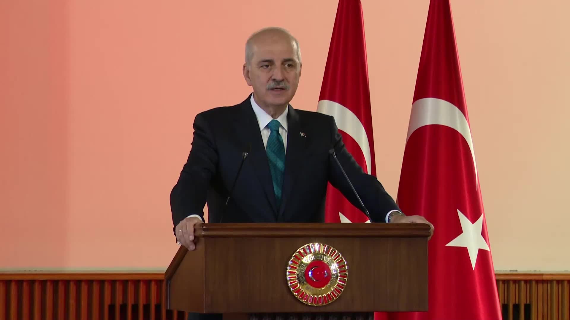 TBMM Başkanı Kurtulmuş: "İsrail'in yayılmacı politikaları ve Türkiye'nin buna karşı geliştirebileceği tedbirler konusunda kapalı oturum yapılabilir"