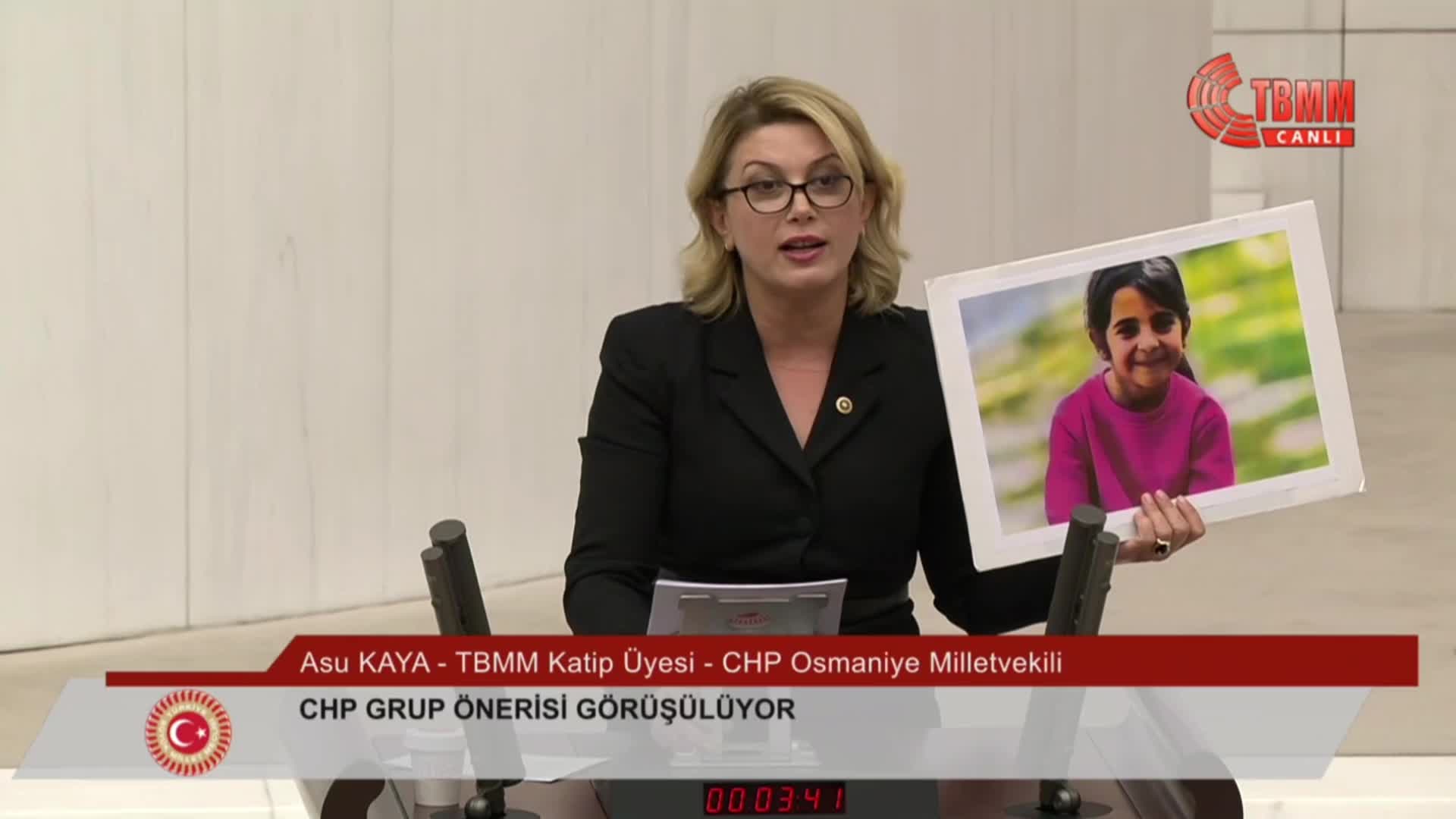 CHP Kadın Kolları Başkanı Asu Kaya: "Politik tercihlerinizi çocuklar için kullanın"