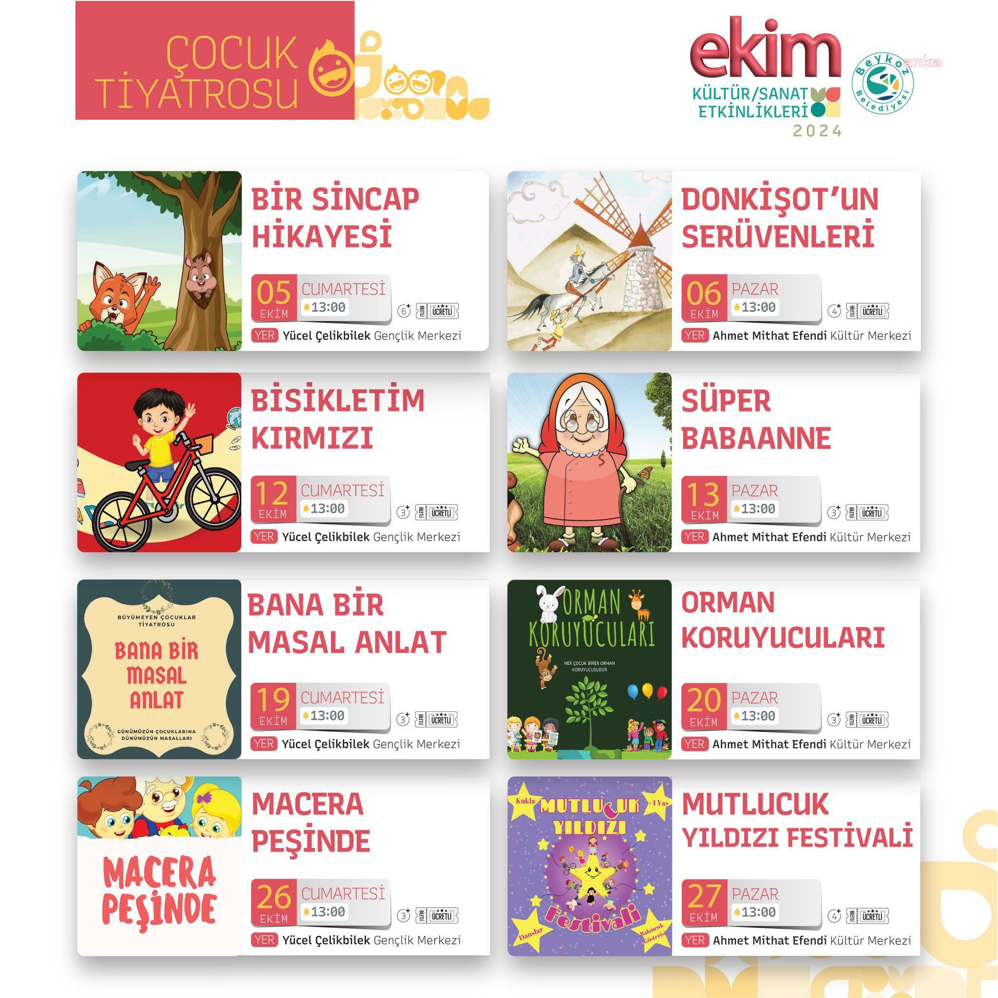 Beykoz’da yeni kültür-sanat sezonu tiyatroyla başladı