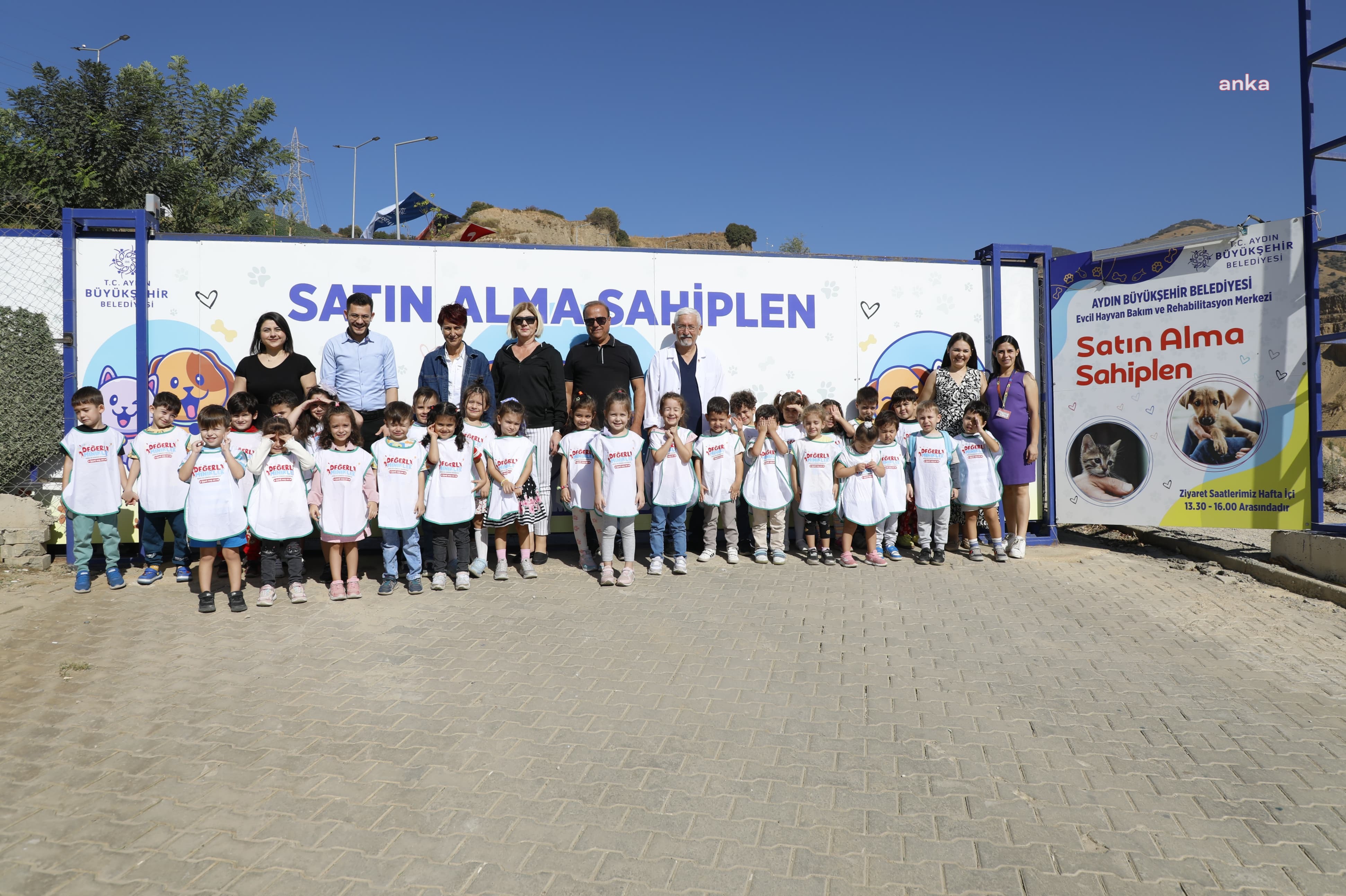 Hayvanseverler, Aydın Büyükşehir Belediyesi Evcil Hayvan Bakım ve Rehabilitasyon Merkezi’ni ziyaret etti