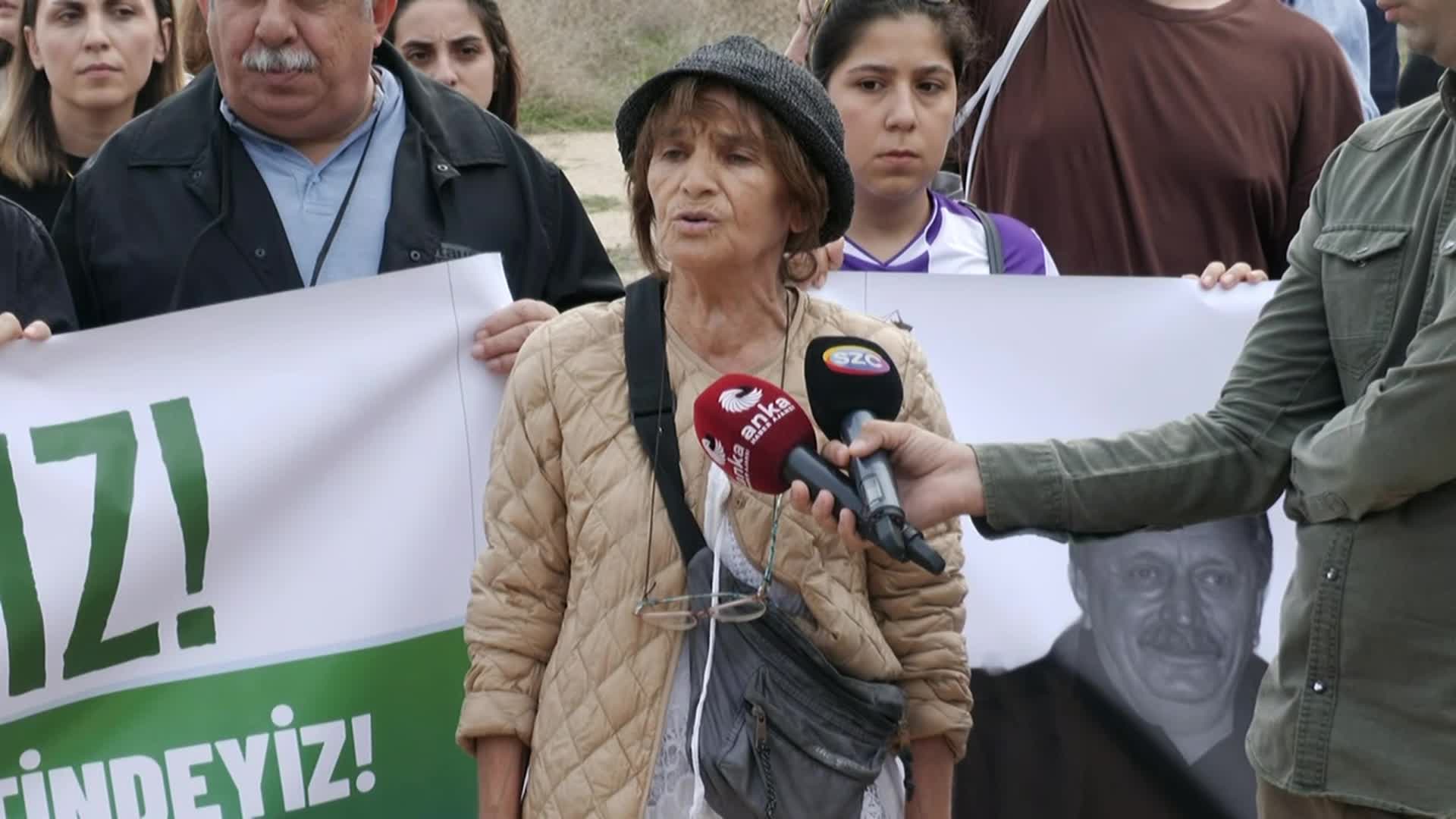 Doğa savunucuları, Artvin'de öldürülen Reşit Kibar için İstanbul Validebağ'da nöbet tuttu