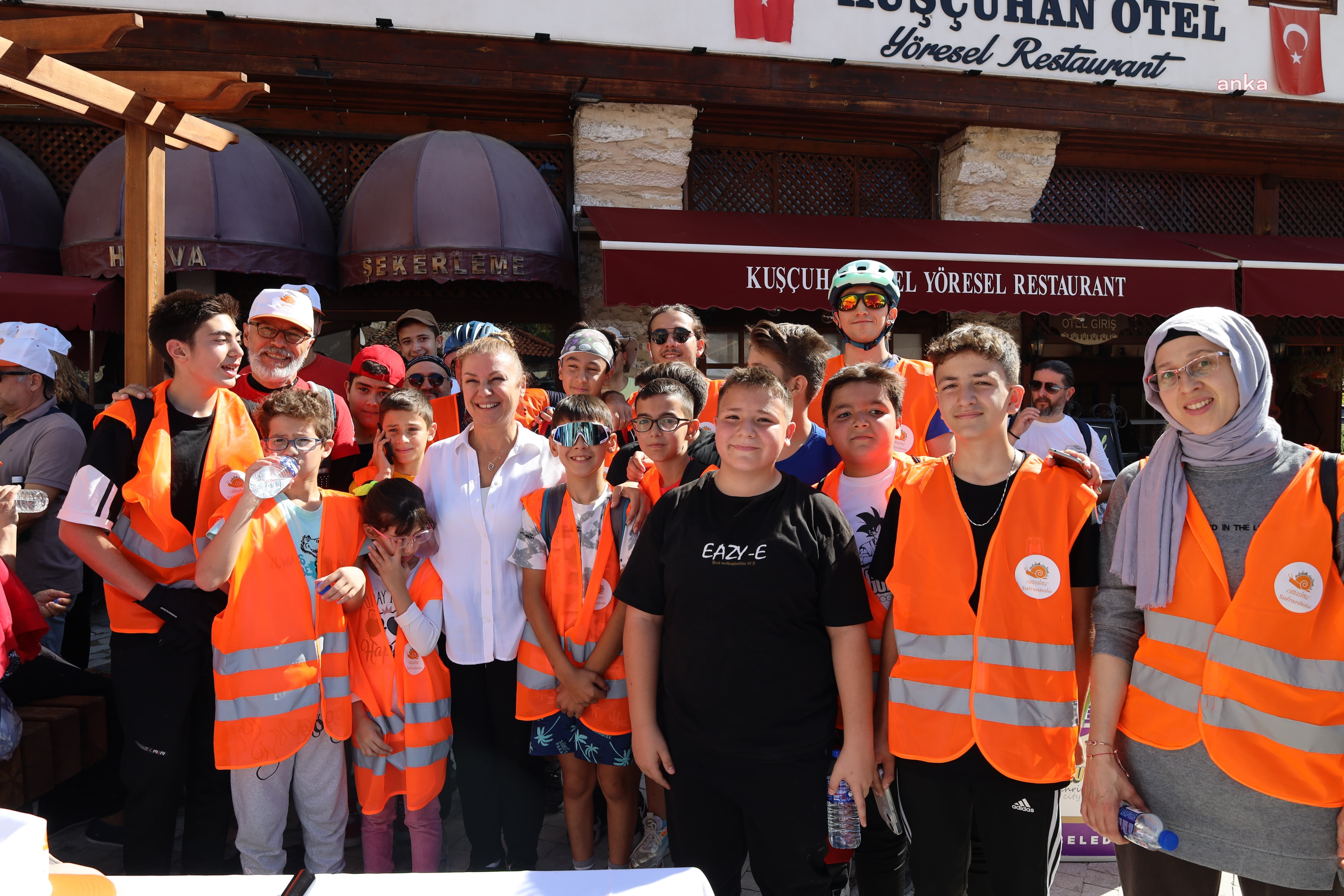 Safranbolu Belediyesi, "Cittaslow Sunday" etkinlikleri kapsamında bisiklet turu ve yürüyüş düzenledi