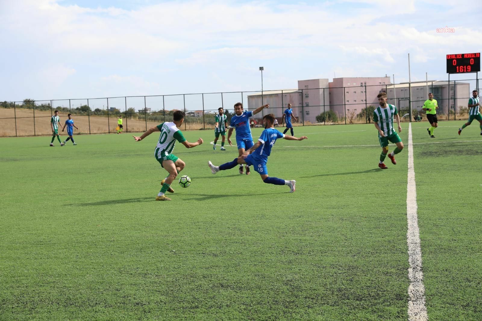Marmaraereğlisi Belediye Spor Kulübü, Eriklice Zeytin Spor'u 3-0 mağlup etti