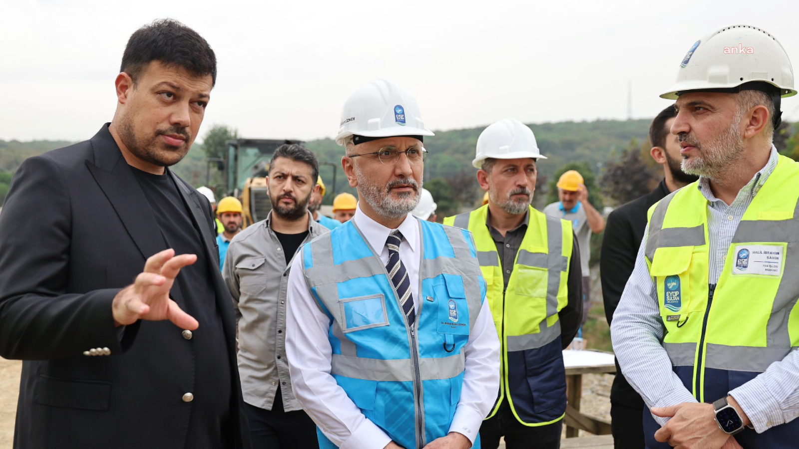 Göktürk Bağlantı Yolu Projesi’nde çalışmalar hız kesmeden devam ediyor