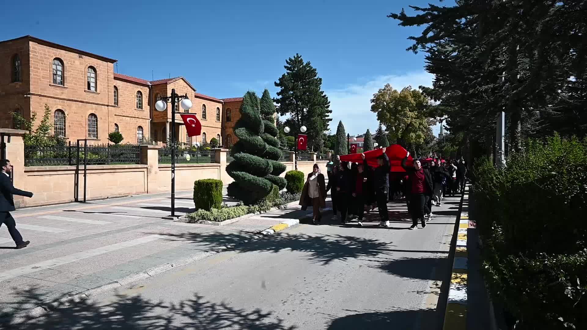 Yozgat’ta Filistin’e destek mitingi...