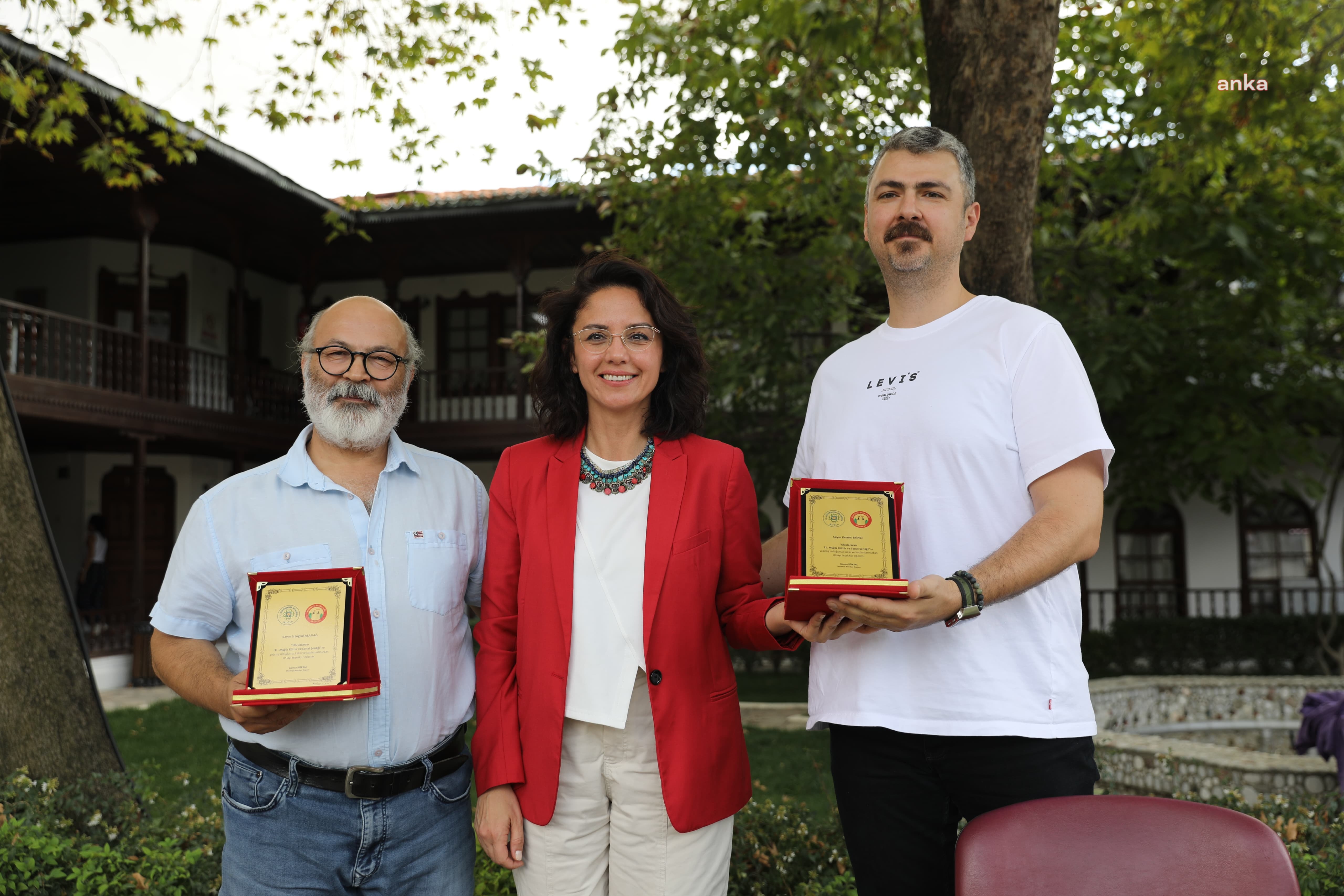 Menteşe'de, 31. Muğla Kültür ve Sanat Şenliği kapsamında söyleşi düzenlendi