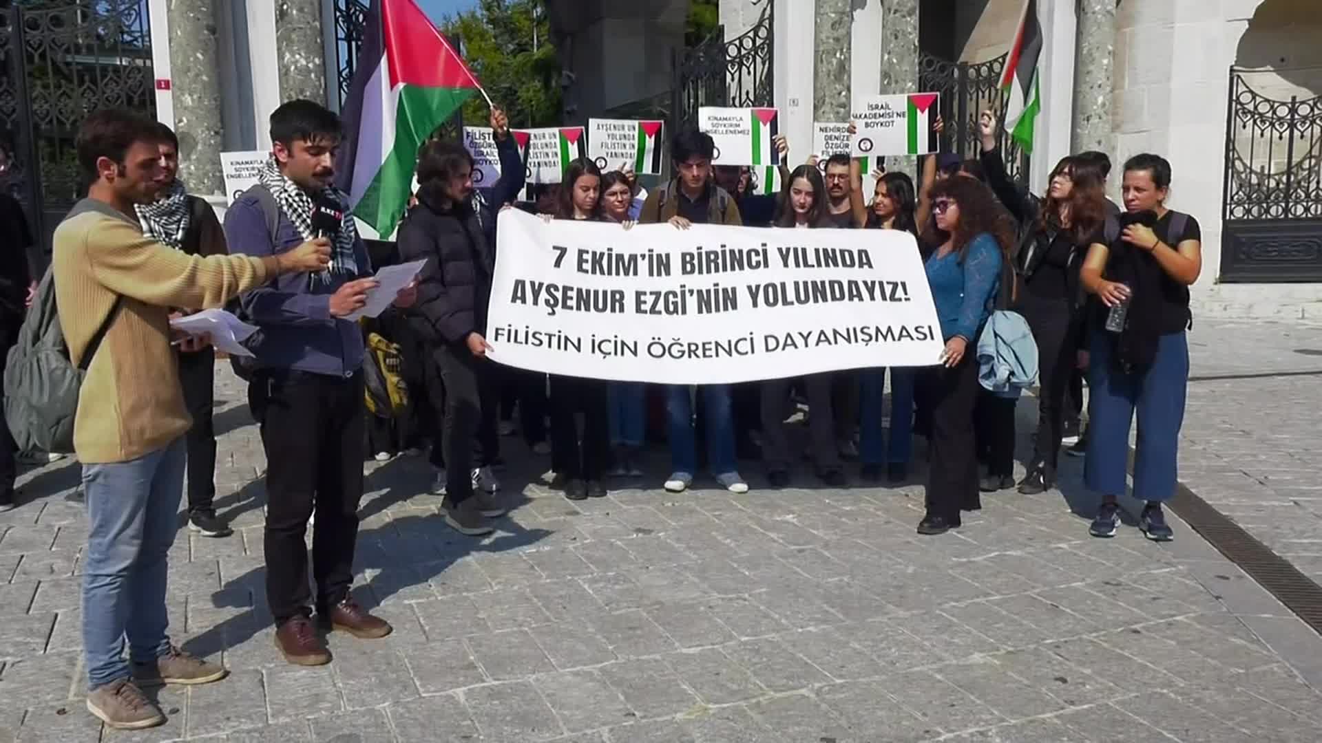 İsrail askerlerince öldürülen Ayşenur anıldı