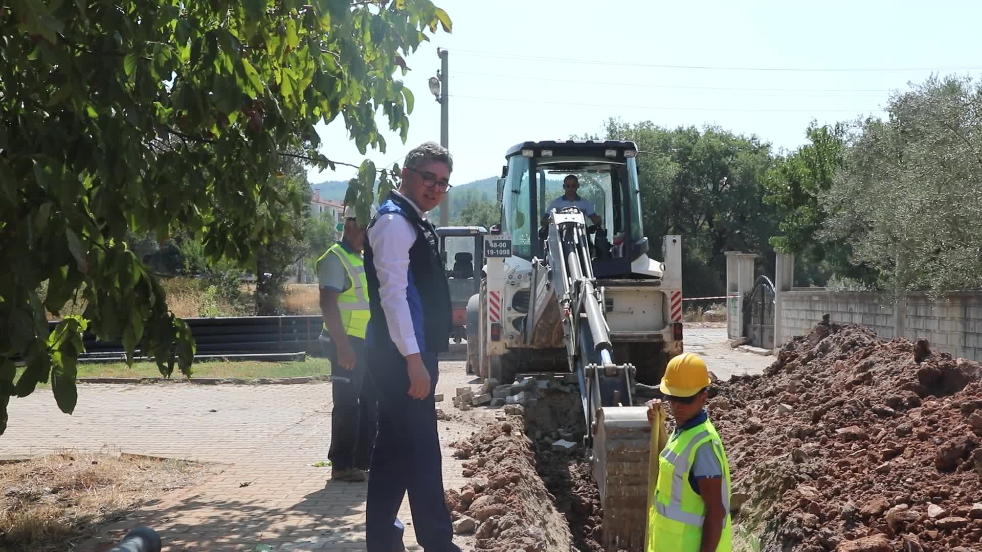 Muğla Büyükşehir Belediyesi, Menteşe'de yaşanan su sorununu çözdü