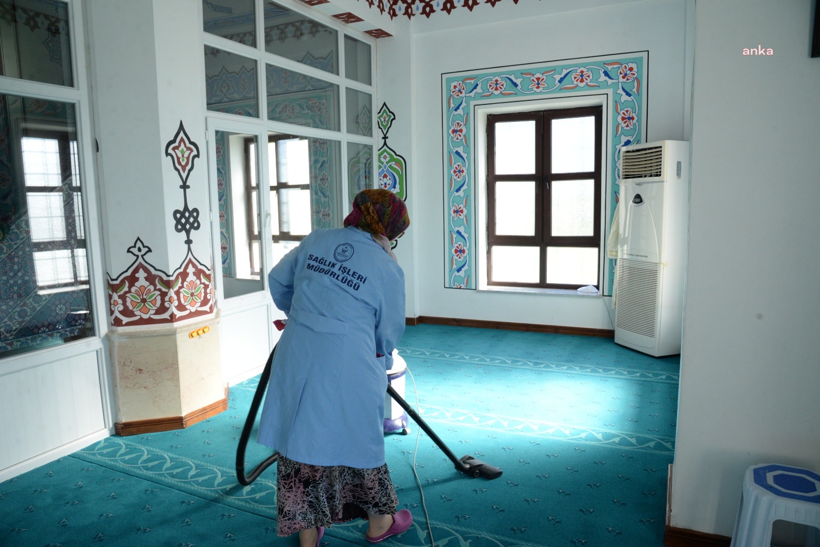 Kahramankazan Belediyesi, ibadethanelerdeki temizlik çalışmalarına hız verdi