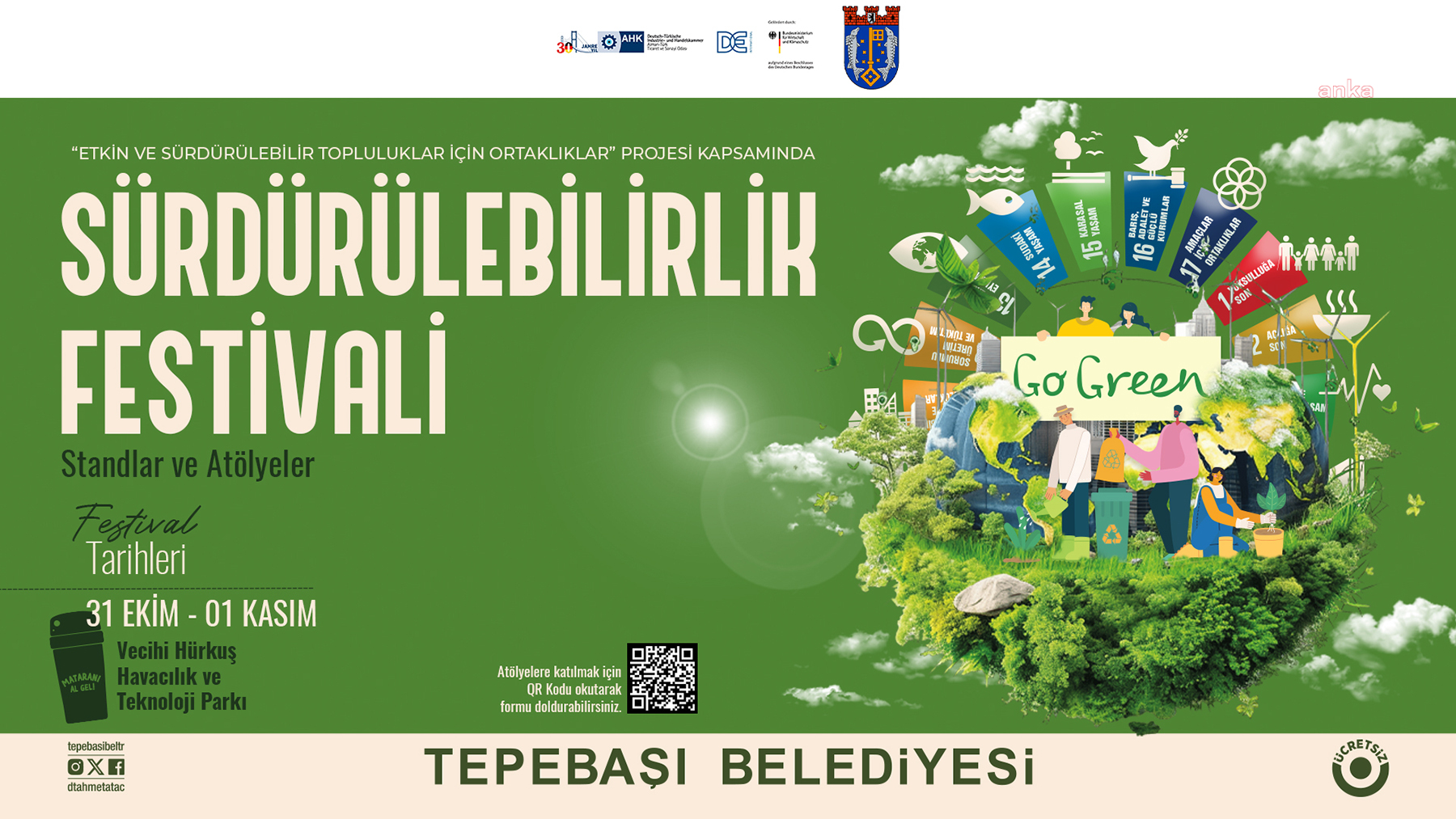 Tepebaşı Belediyesi’nden 'Sürdürülebilirlik Festivali'