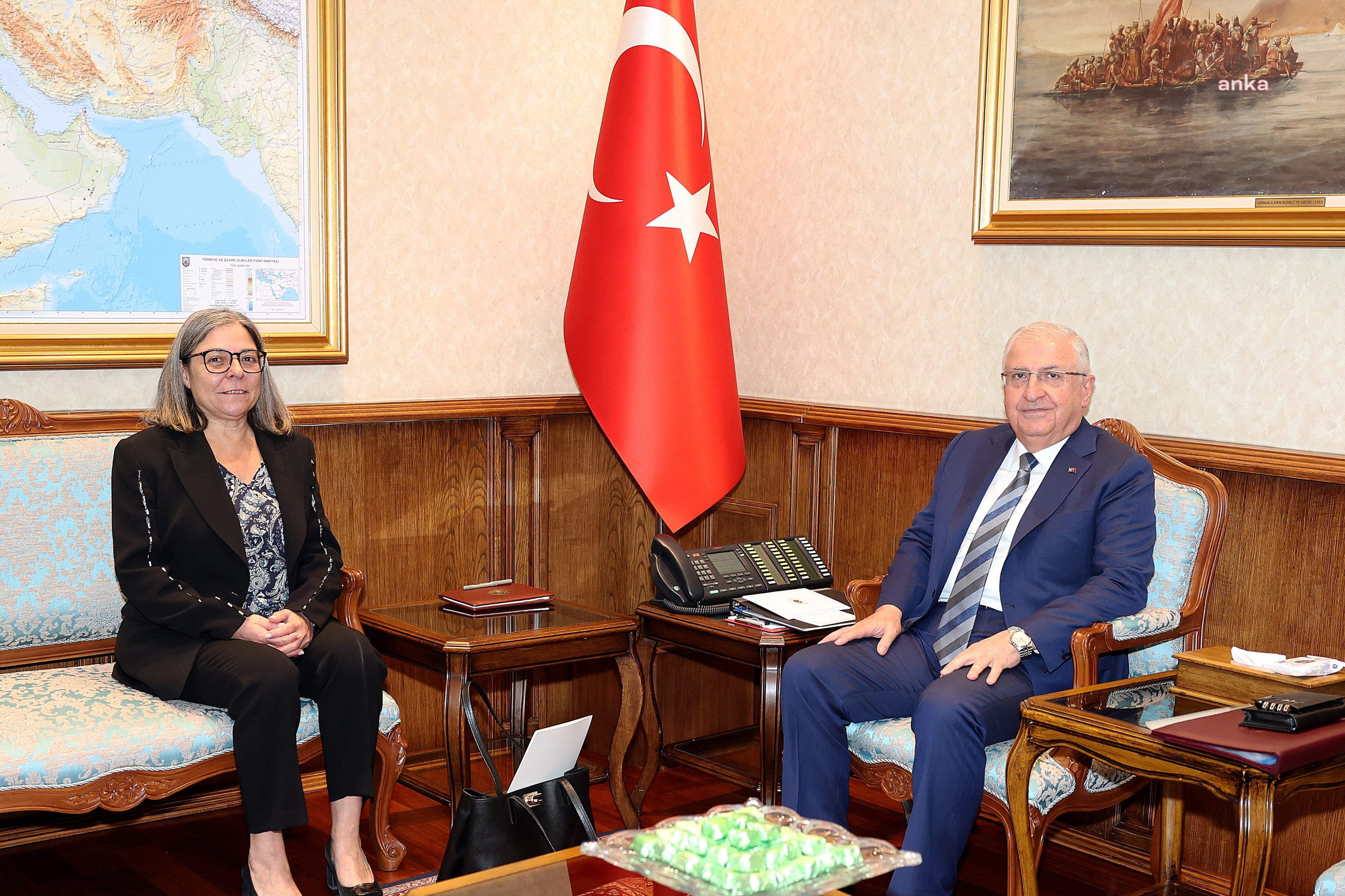 Milli Savunma Bakanı Güler,  Portekiz’in Ankara Büyükelçisi Pina'yı kabul etti