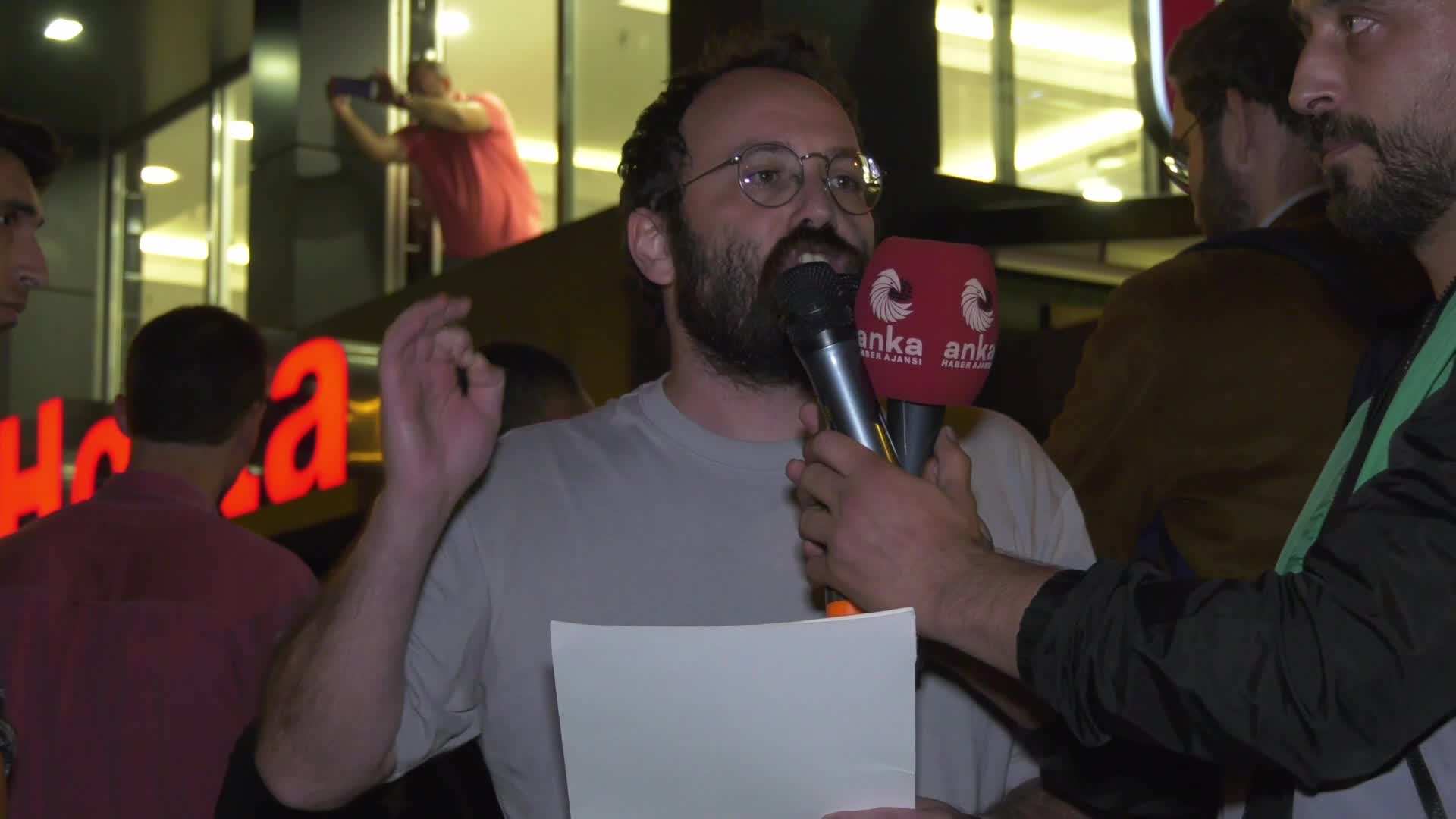 TKP’den Filistin’e destek yürüyüşü… TKP Ankara İl Başkanı Arikan: "AKP savaş baltalarını çıkaracağına önce petrol sevkiyatını kessin”