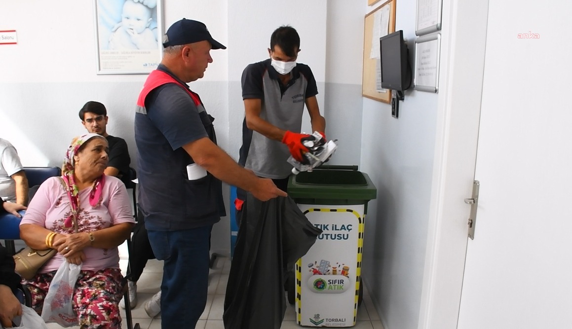 Torbalı Belediyesi, atık ilaçları toplayıp imha ediliyor