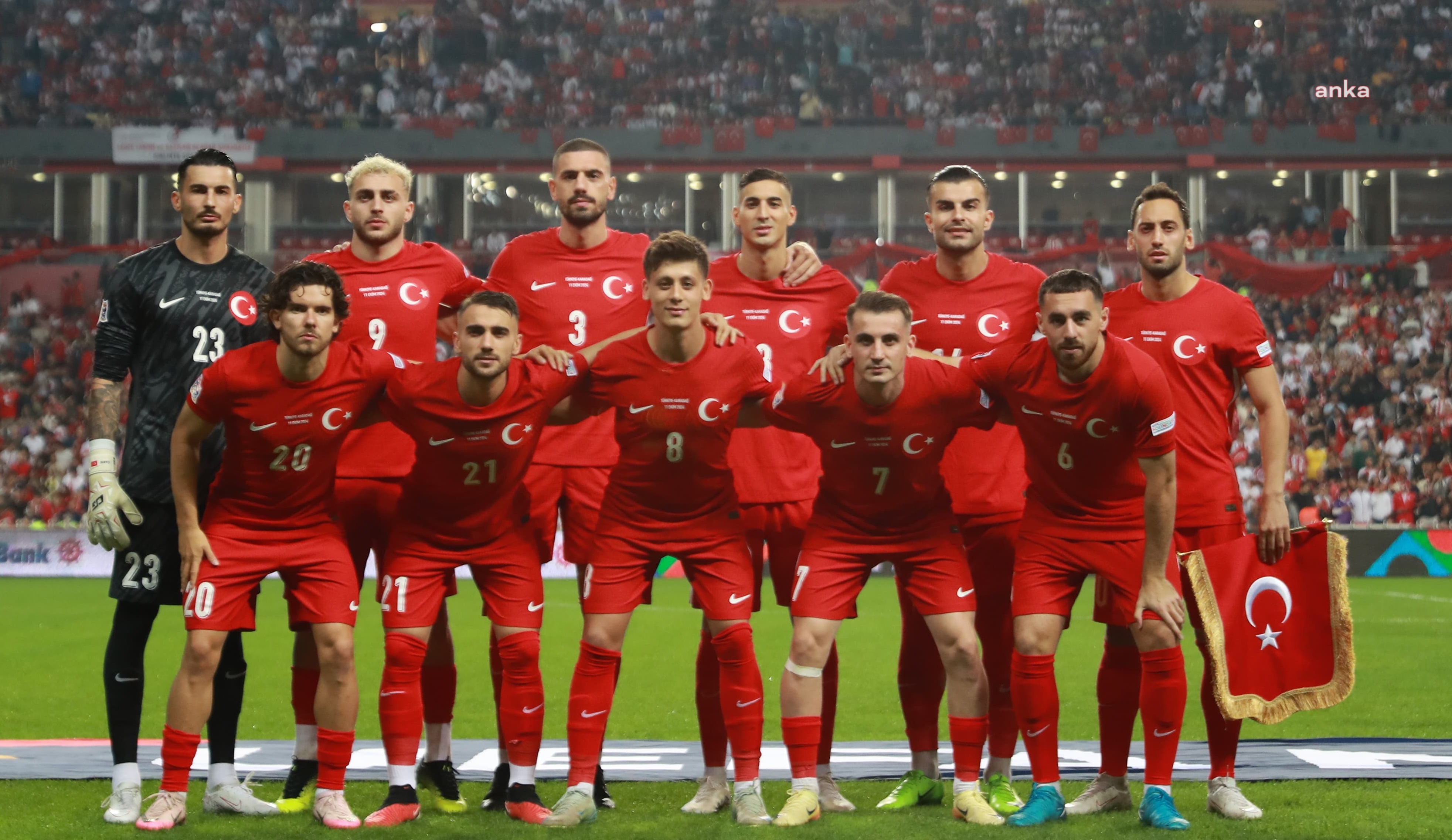 Türkiye A Milli Futbol Takımı, Karadağ'ı 1-0 yendi