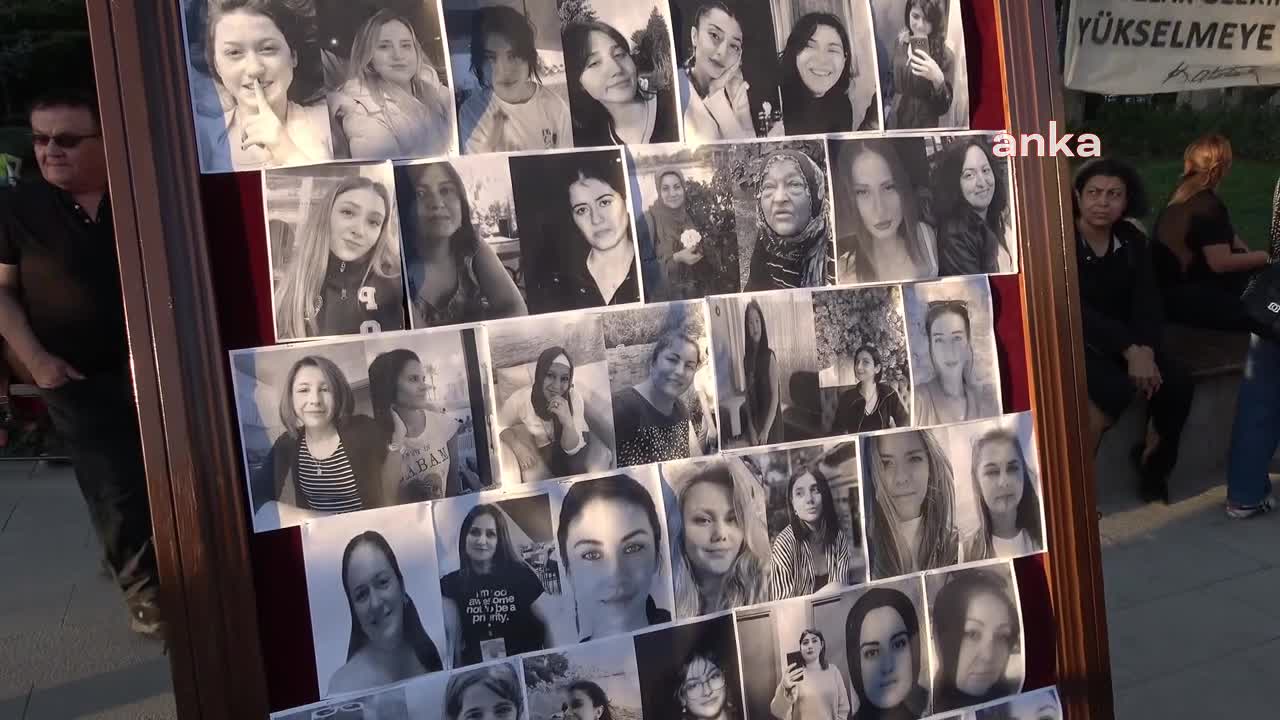 Burdur'da kadın cinayetlerine tepki eylemi