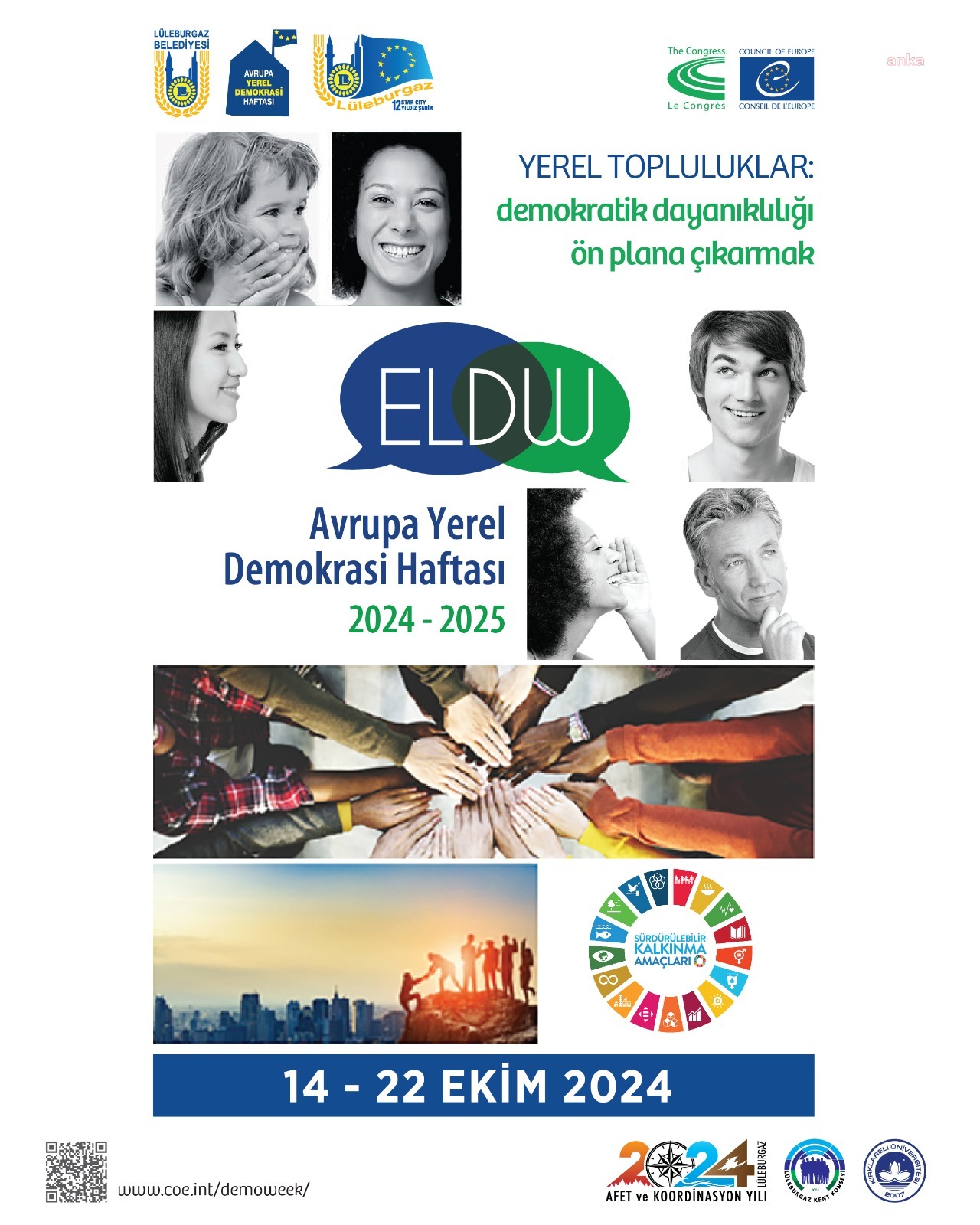Lüleburgaz’da Avrupa Yerel Demokrasi Haftası etkinlikleri başlıyor