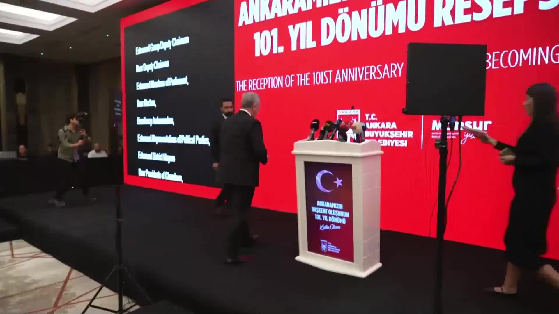 Mansur Yavaş: "Hep birlikte, Ankara’yı örnek bir Başkent yapma arzusuyla nice yıllara ulaşmayı umuyorum"