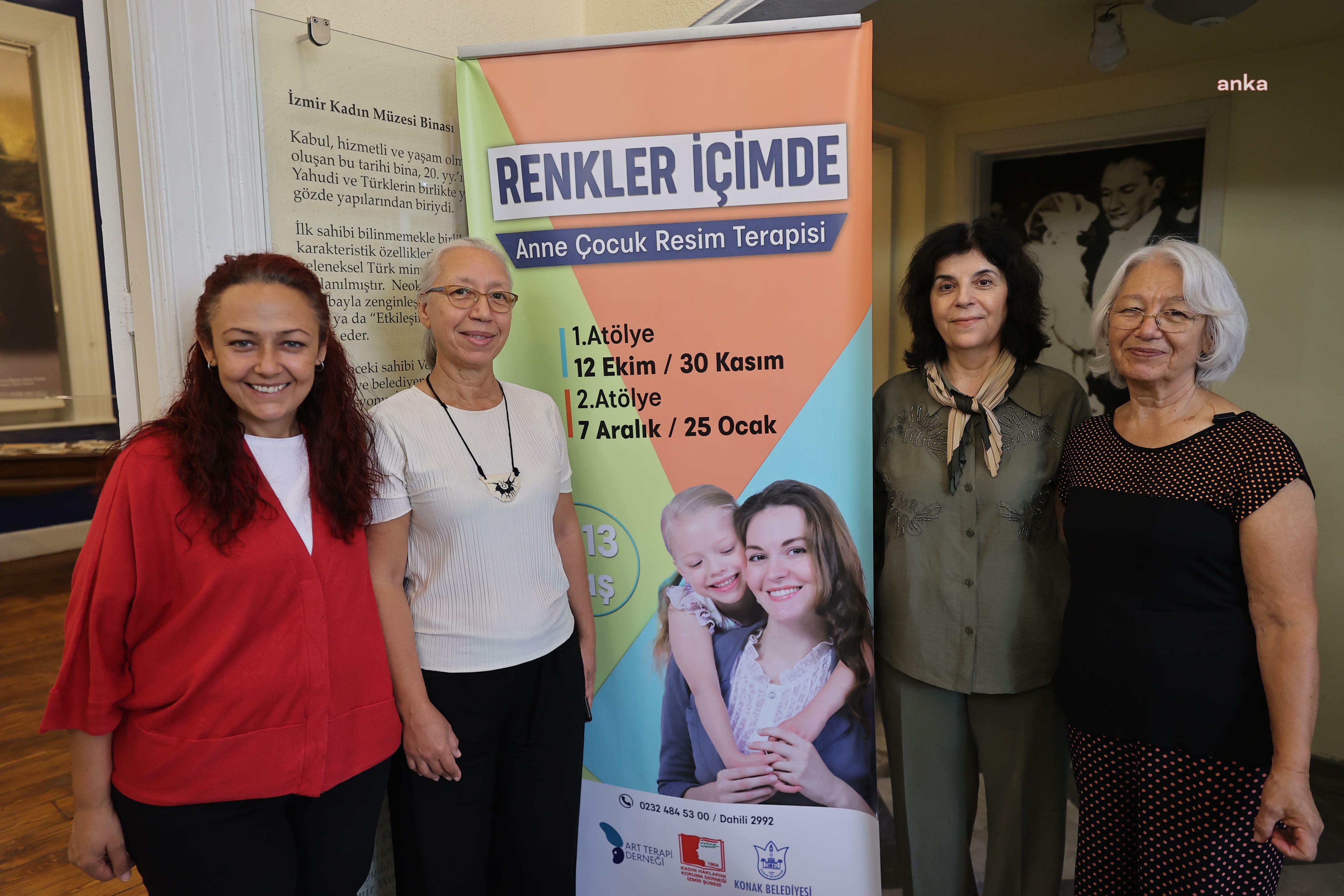 Konak Belediyesi’nden çocuklara ve annelerine özel atölye
