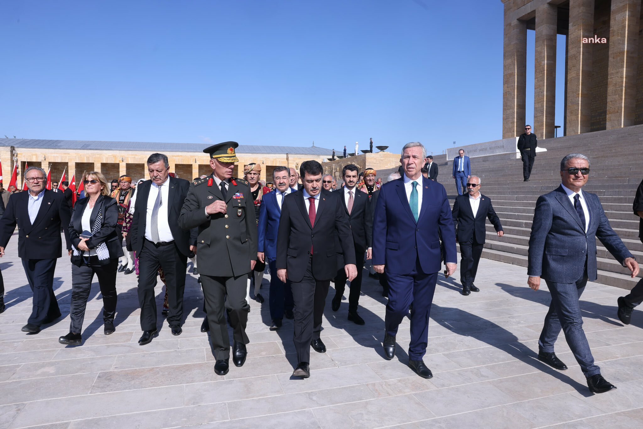 Ankara'nın başkent oluşunun 101'inci yıl dönümü dolayısıyla kutlama etkinlikleri düzenlendi