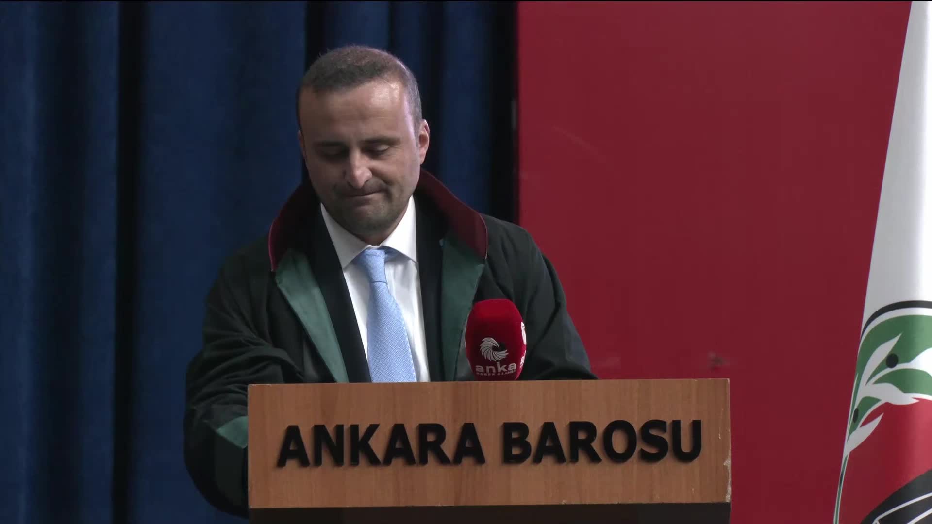 Ankara Barosu’nun 68. Olağan Genel Kurulu‘nda Mustafa Köroğlu yeniden başkan seçildi