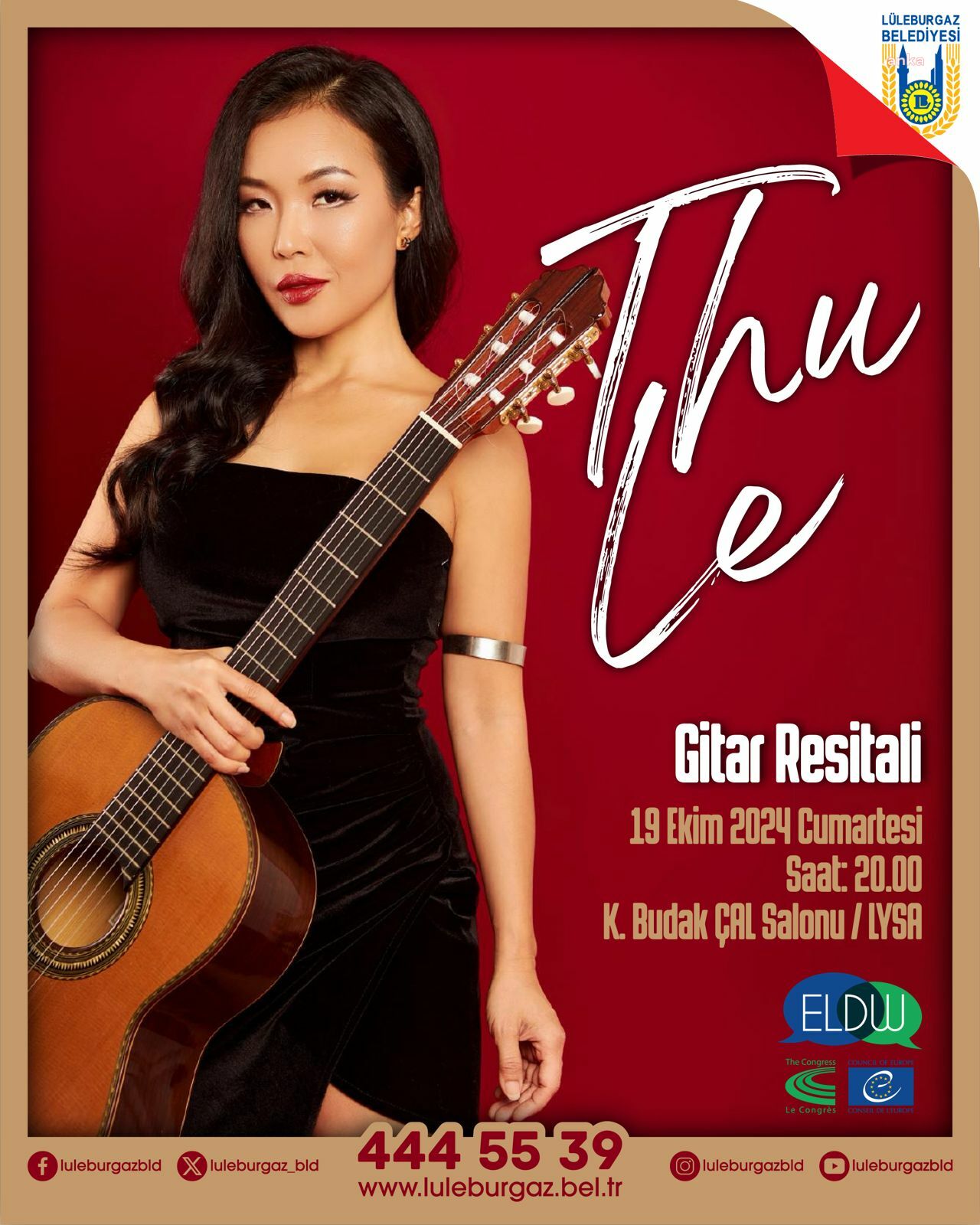 Gitarist Thu Le, Lüleburgaz’da konser verecek