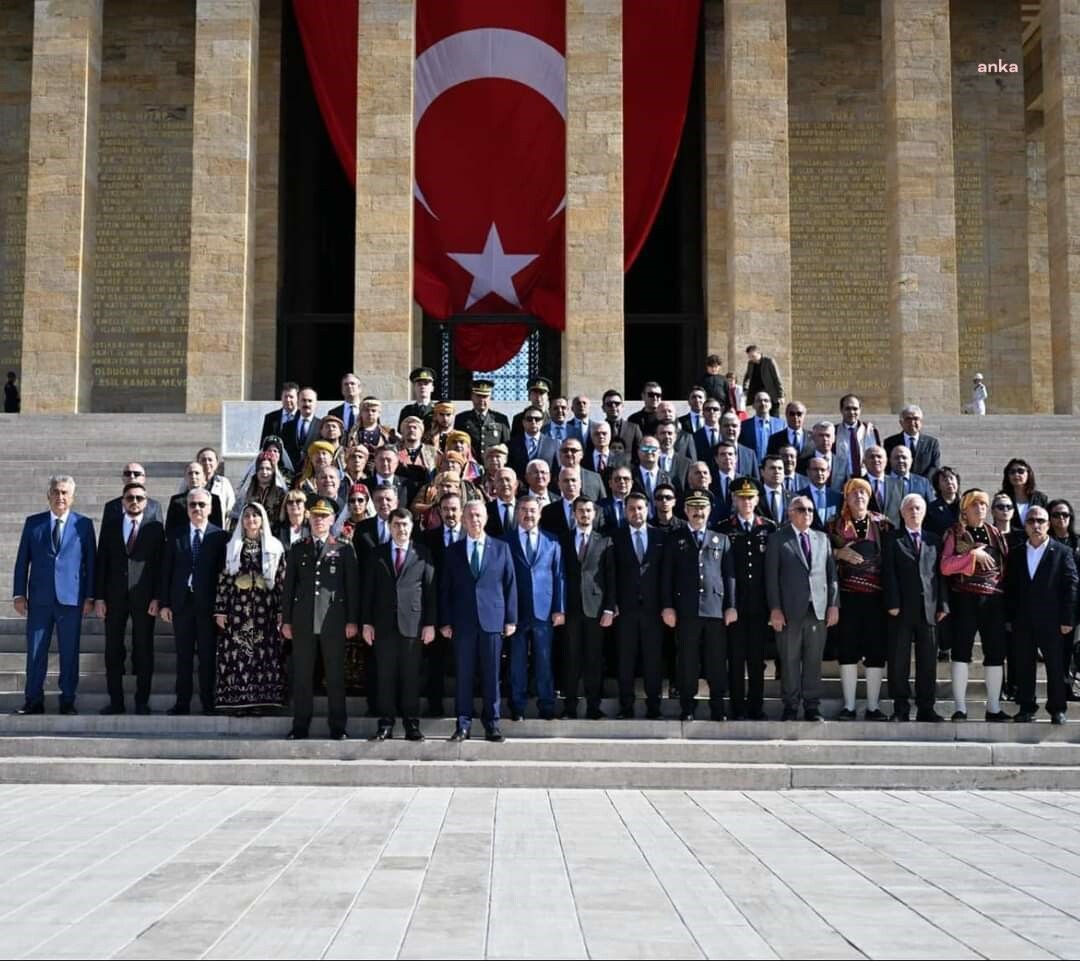 Kahramankazan Belediye Başkanı Çırpanoğlu, başkentin 101. Yıl törenine katıldı