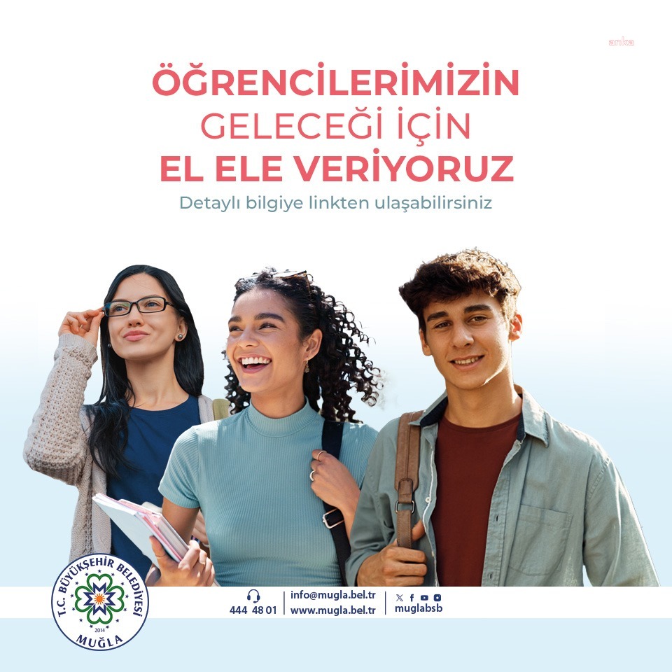 Muğla Büyükşehir Belediyesi, öğrenciler için "Muğla'nın Fidanları" projesini başlattı