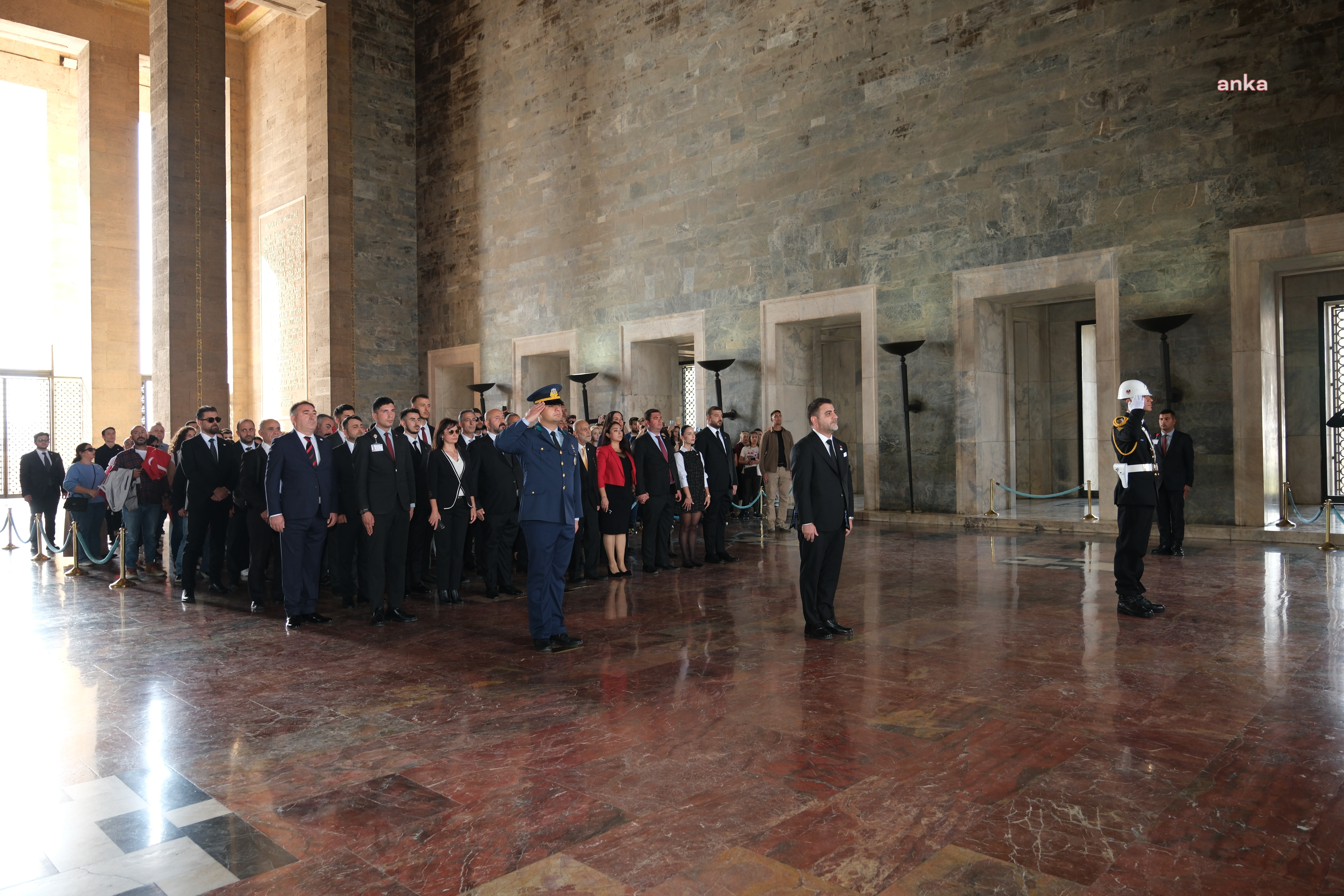 Genç Parti’nin yeni yönetiminden Anıtkabir'e ziyaret